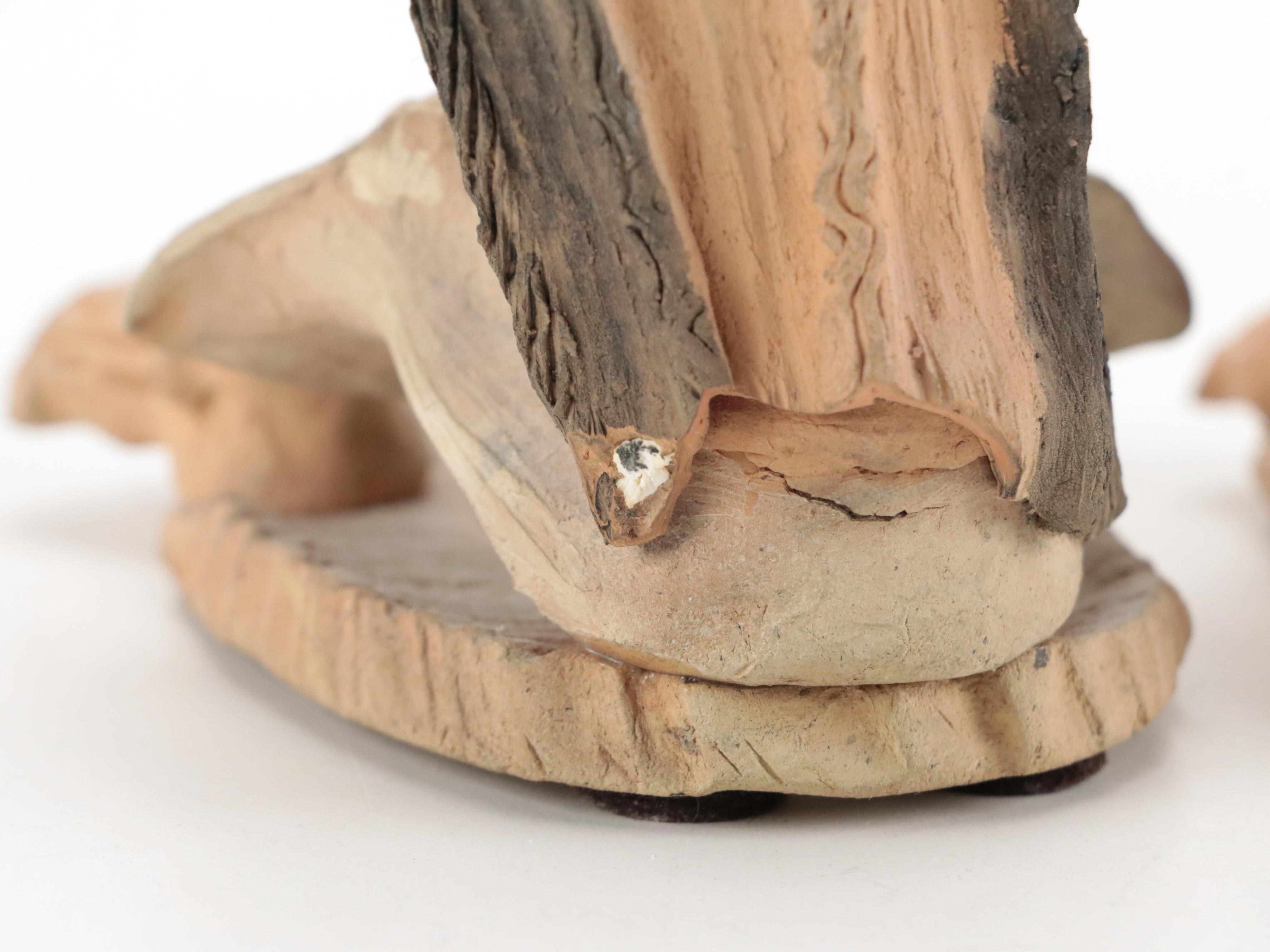 Cusco Peruvian Folk Art Terracotta Figurines, Late 20th Century