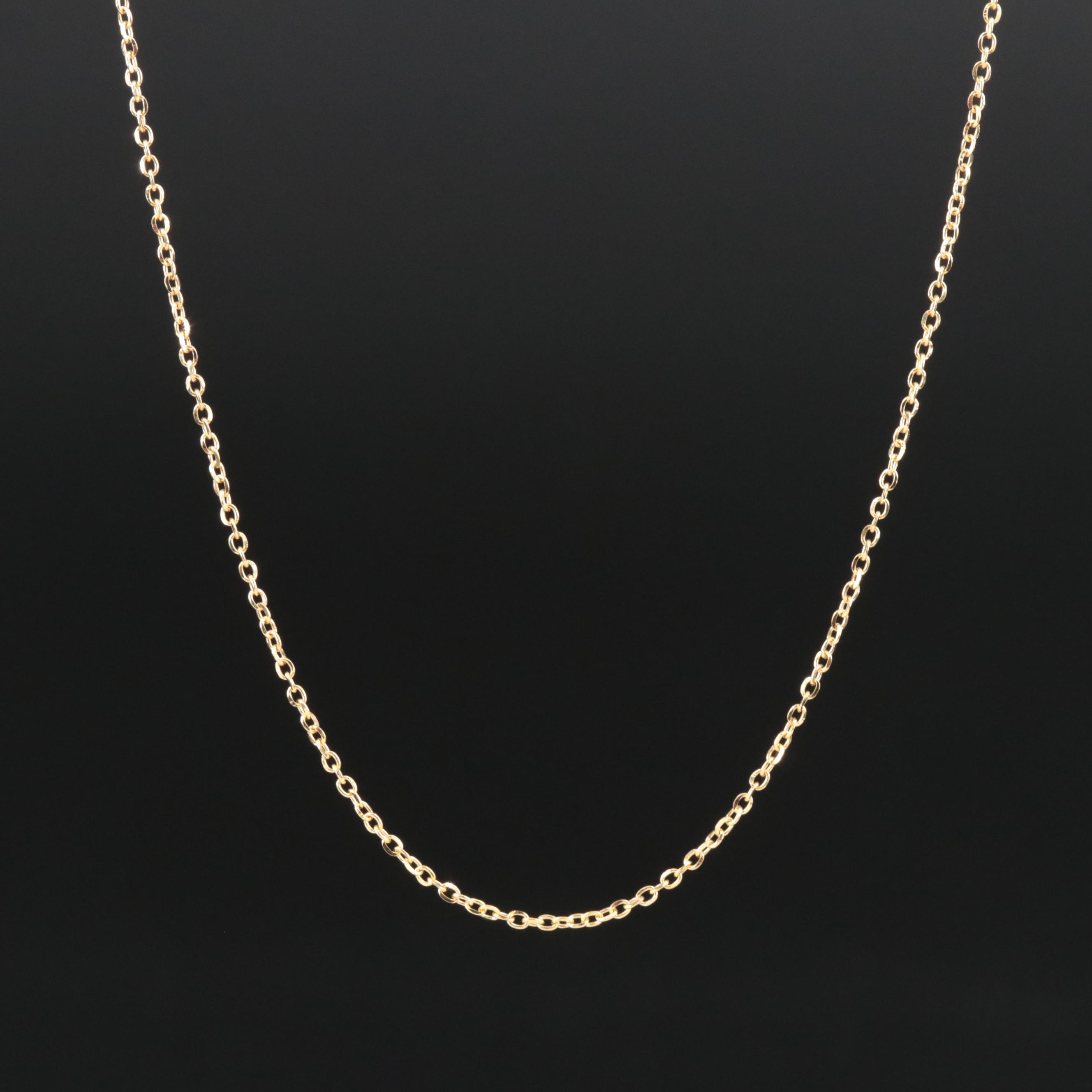 Italian 14K Chain Necklace