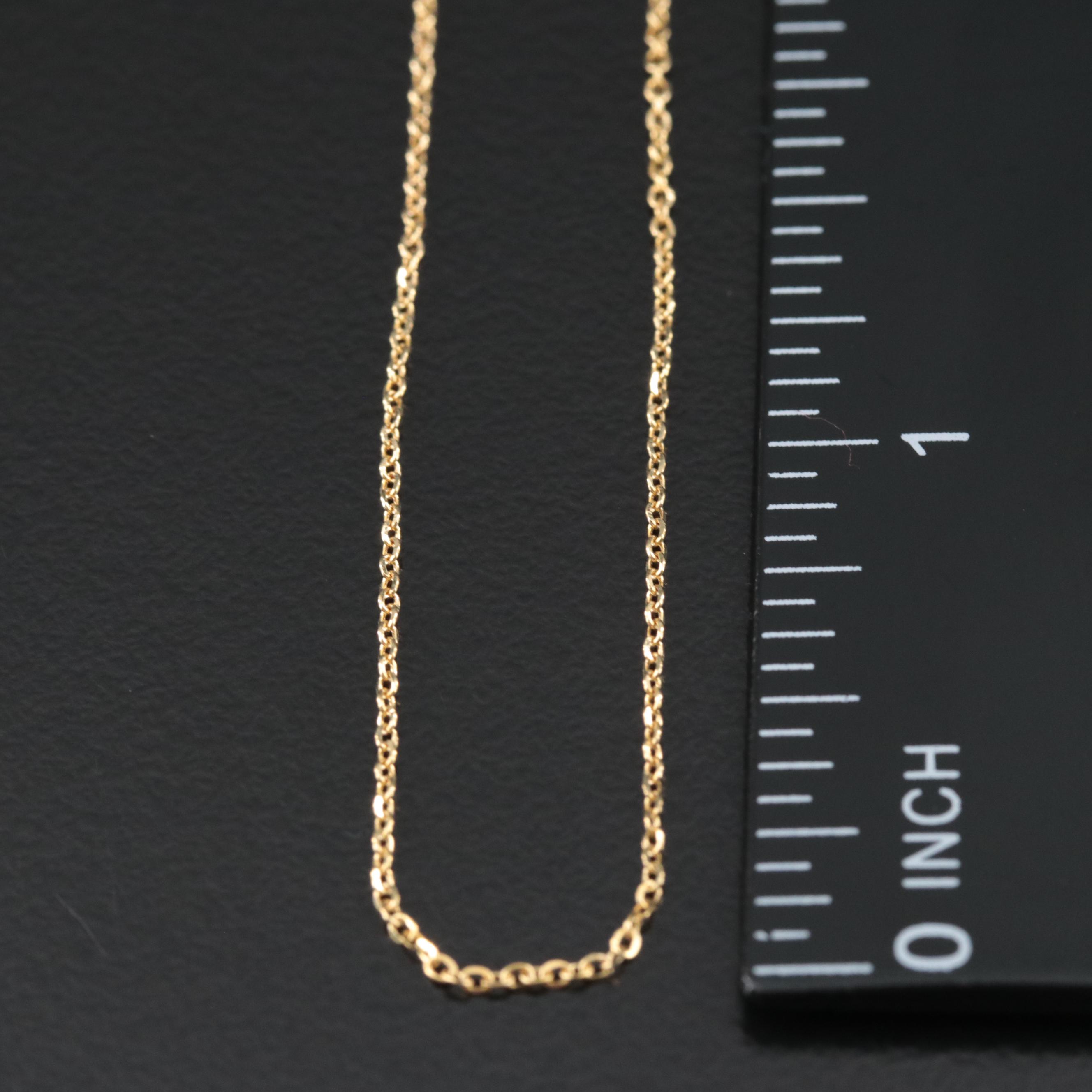 Italian 14K Chain Necklace