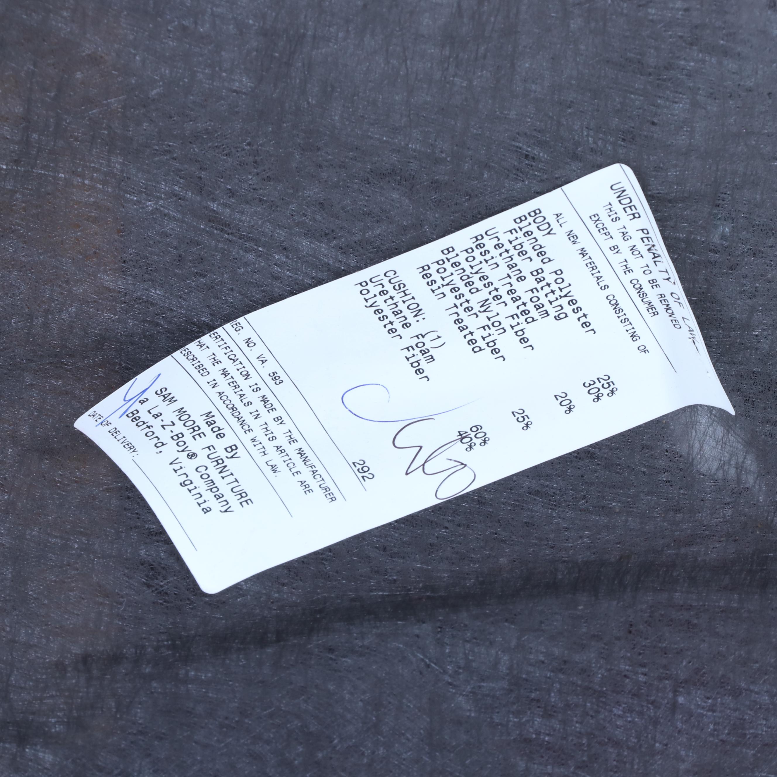 Pair of Sam Moore Furniture Custom-Upholstered Recliners with Nailheads