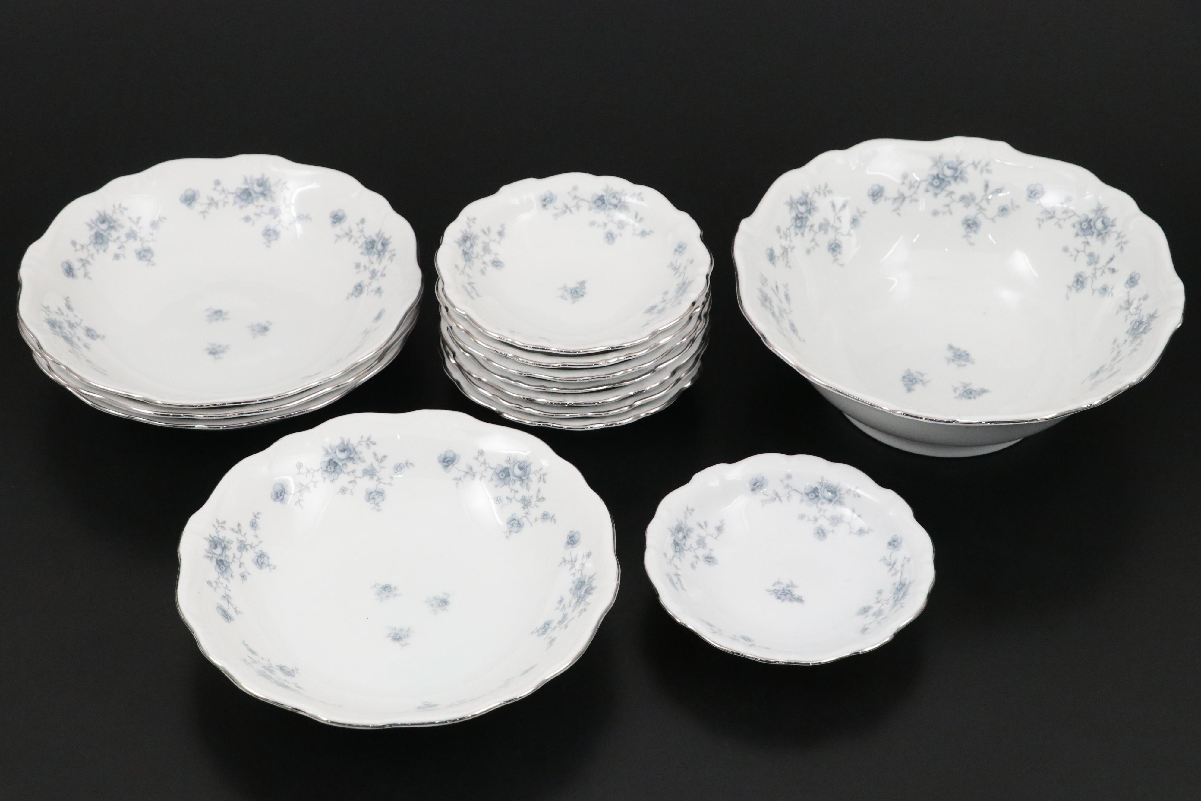 Johann Haviland "Blue Garland" Porcelain Dinnerware, 1974–1990