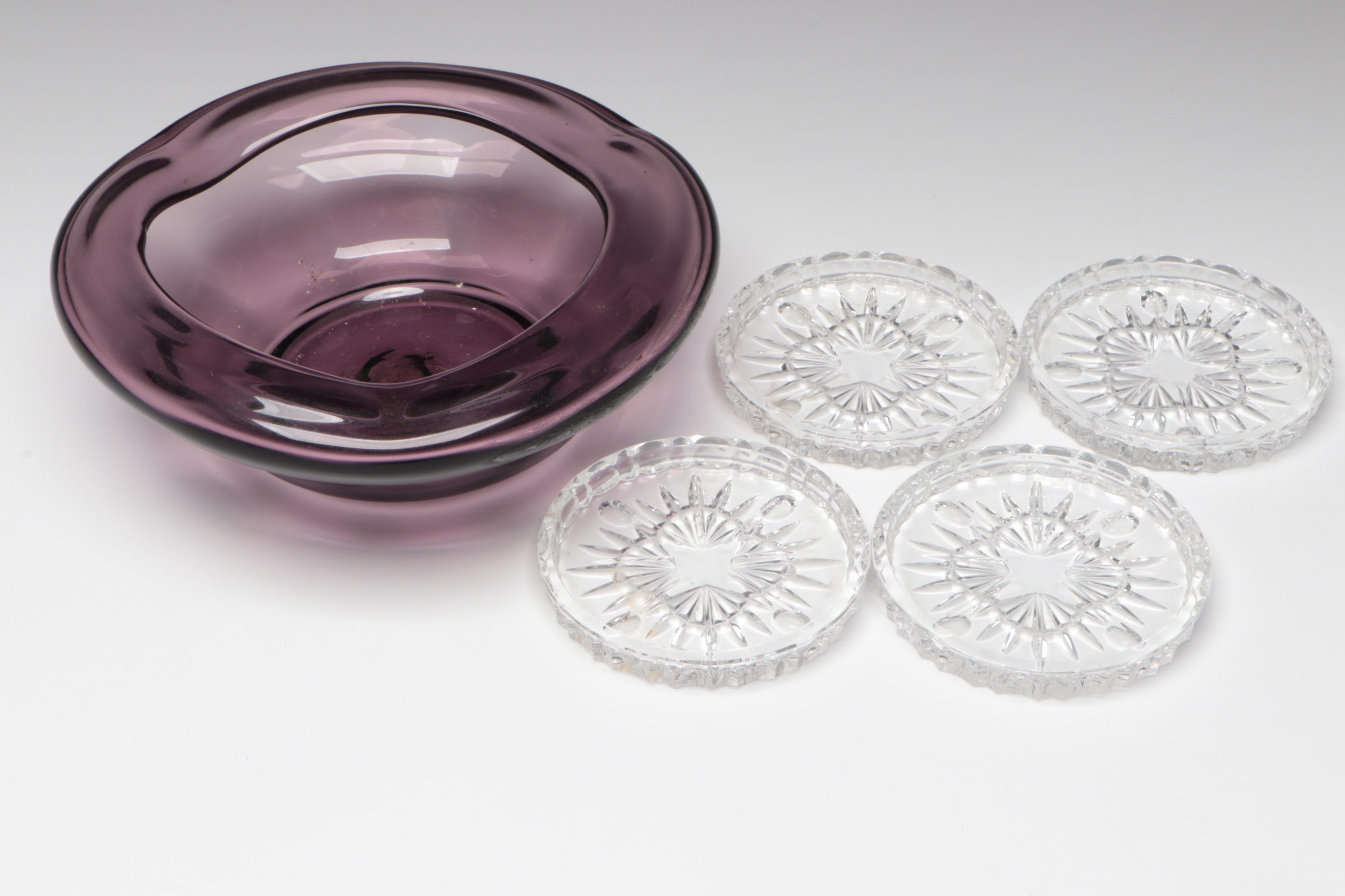 Lenox "Holiday" Porcelain Pitcher with Hand-Painted Porcelain Bowl and More