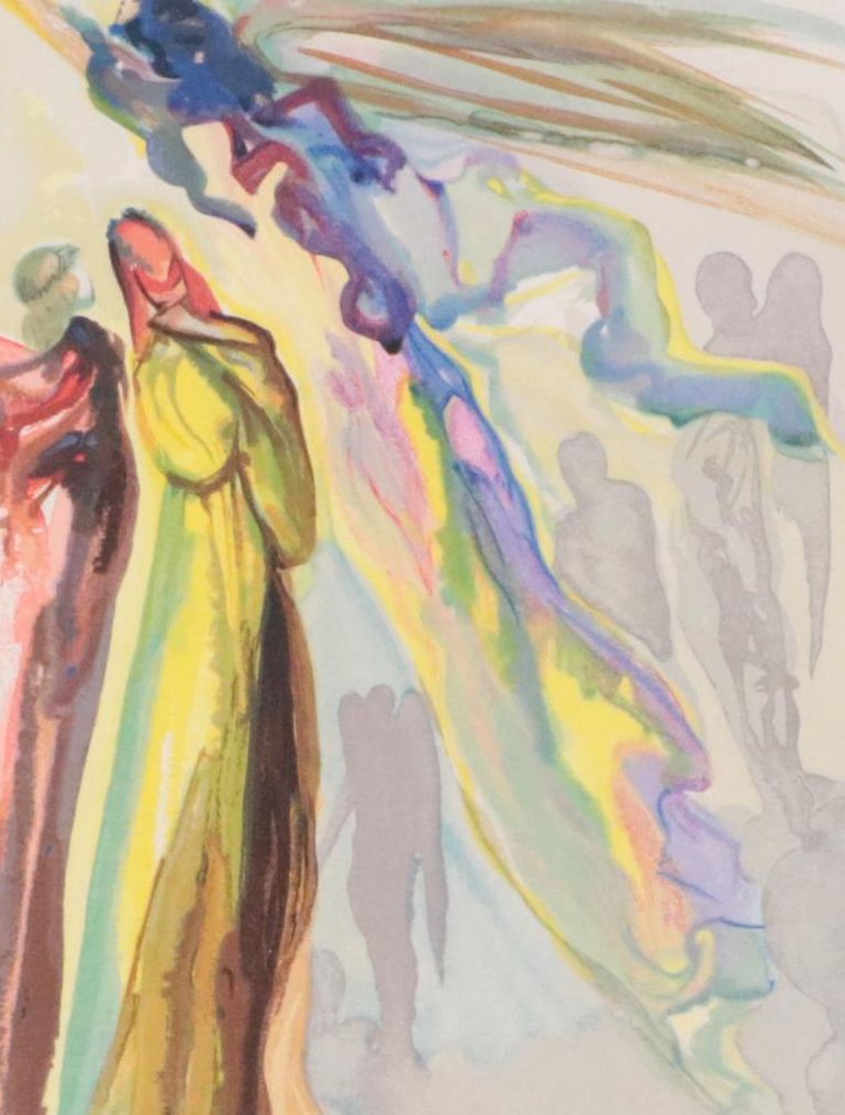 Salvador Dalí Wood Engraving "Apparition de l'ancêtre," 1960-1964