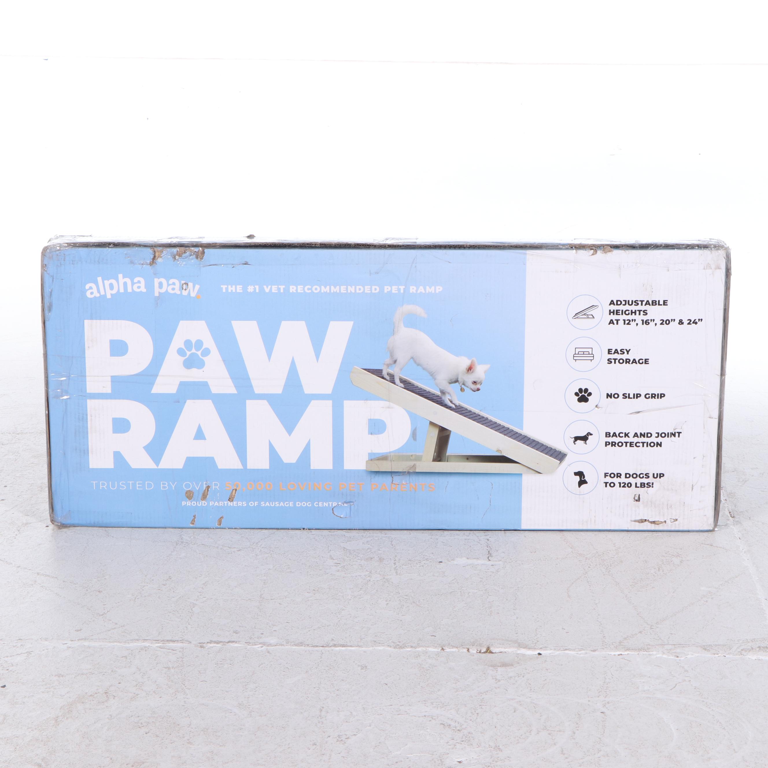 Alpha Paw Adjustable Pet Ramp