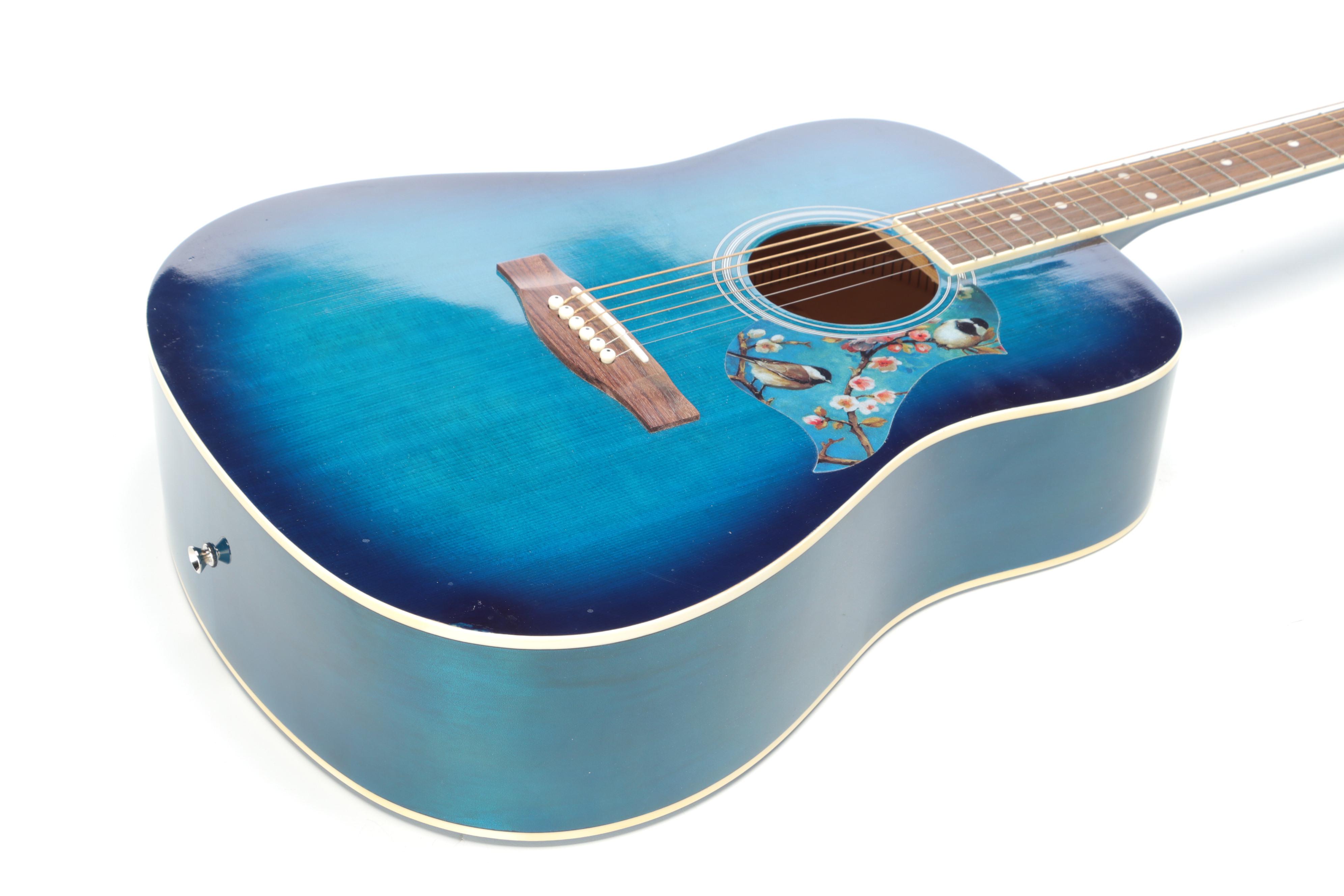 Corbin Model Right-Handed Acoustic Guitar