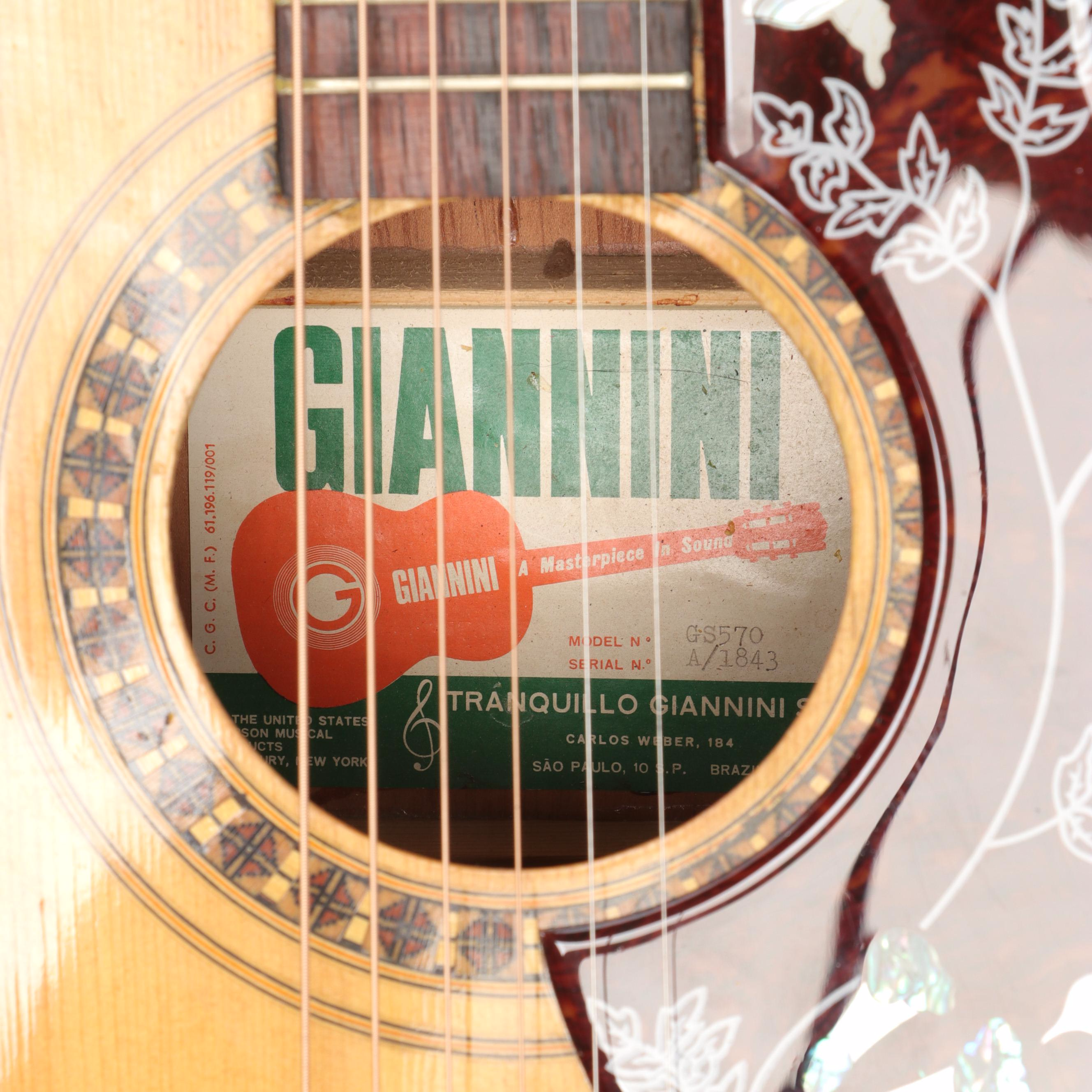 Giannini Right-Handed Acoustic Guitar