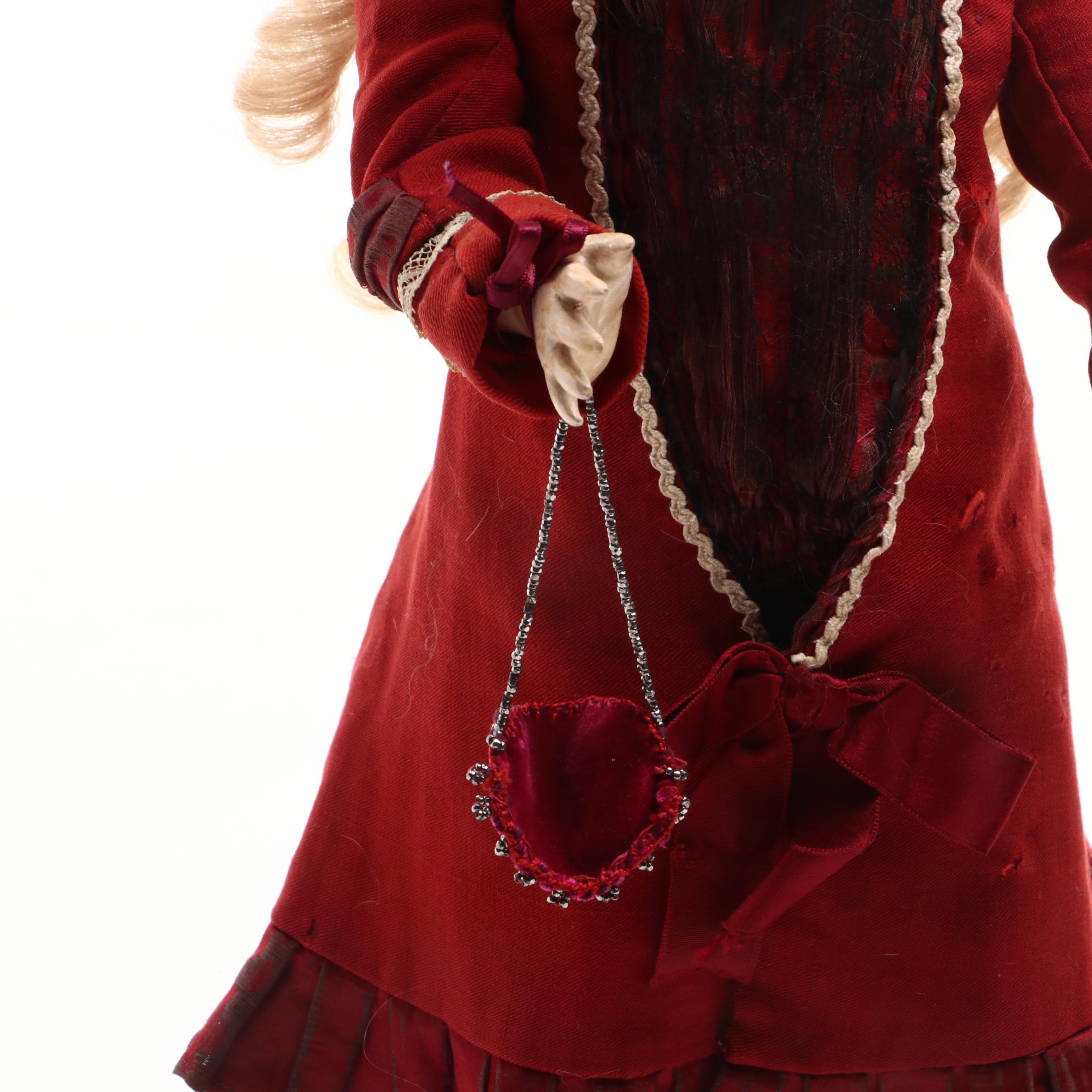 Jules Steiner "Bebe" French Bisque Porcelain Doll, 1855-1908