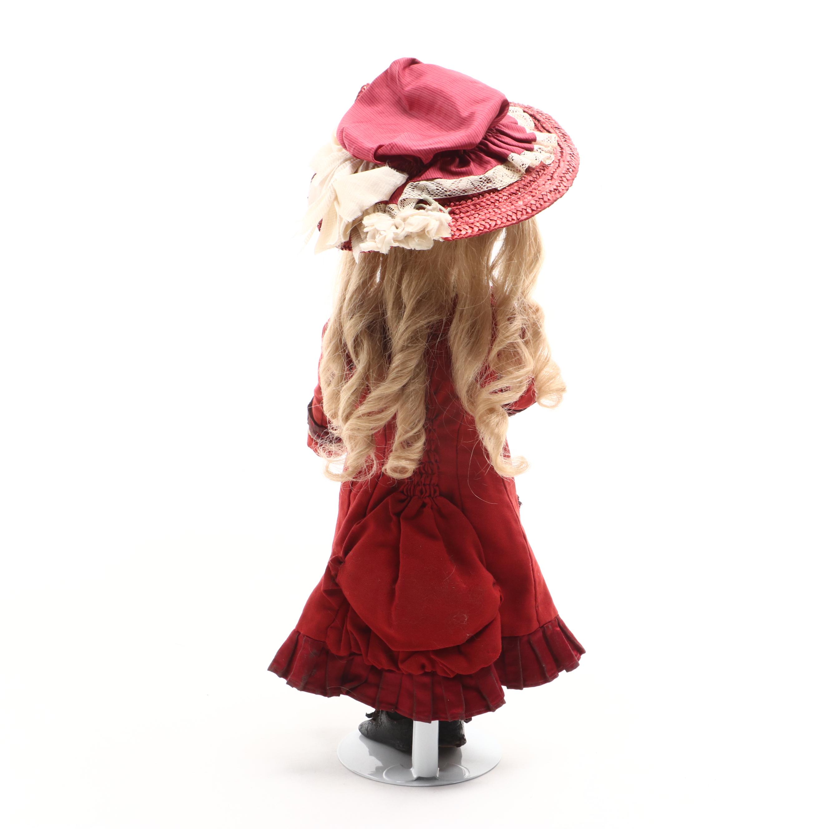 Jules Steiner "Bebe" French Bisque Porcelain Doll, 1855-1908