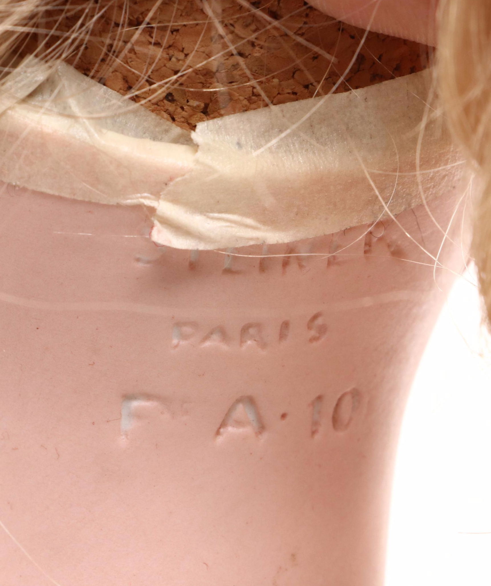 Jules Steiner "Bebe" French Bisque Porcelain Doll, 1855-1908