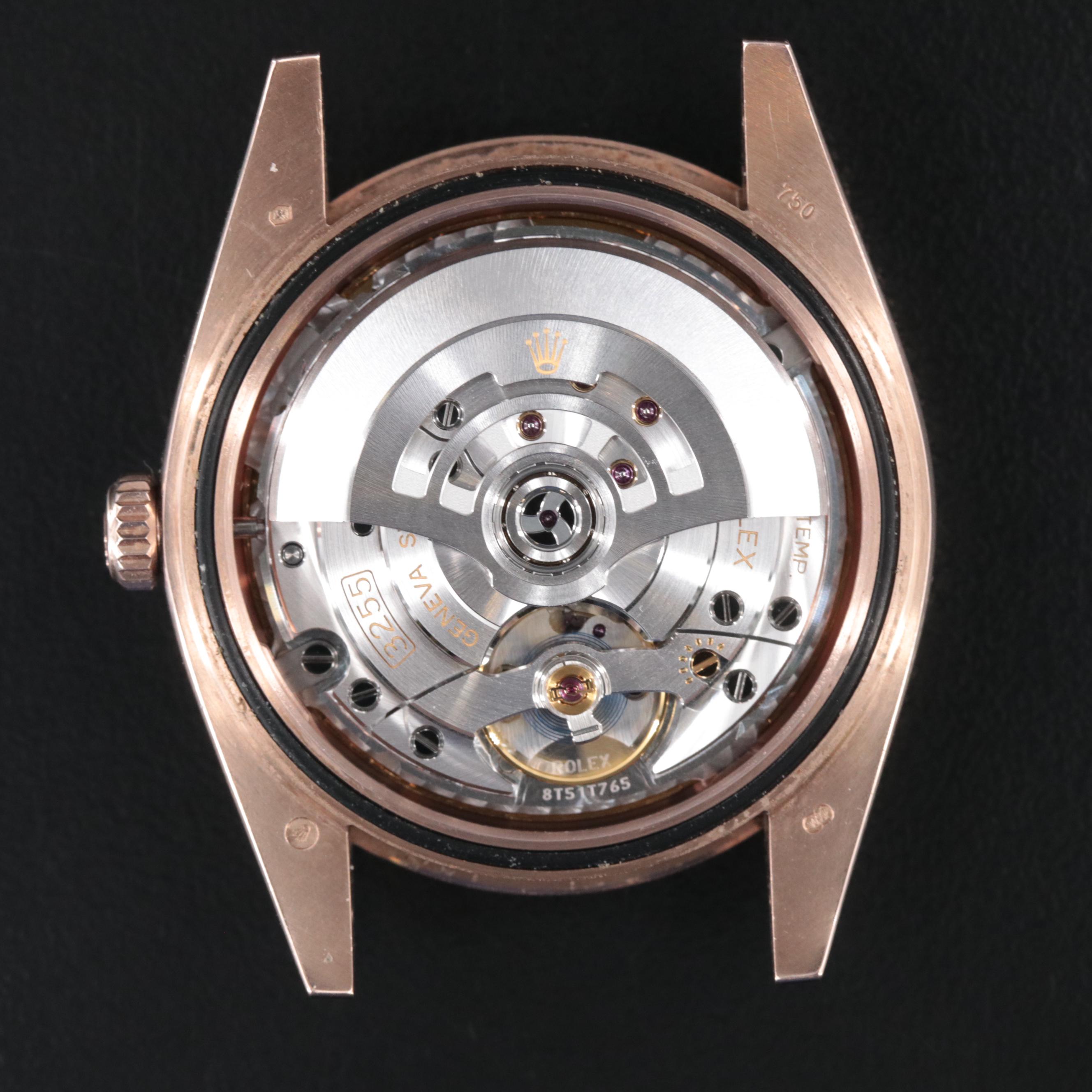 2016 Rolex 18K Rose Gold Oyster Perpetual Day-Date Watch