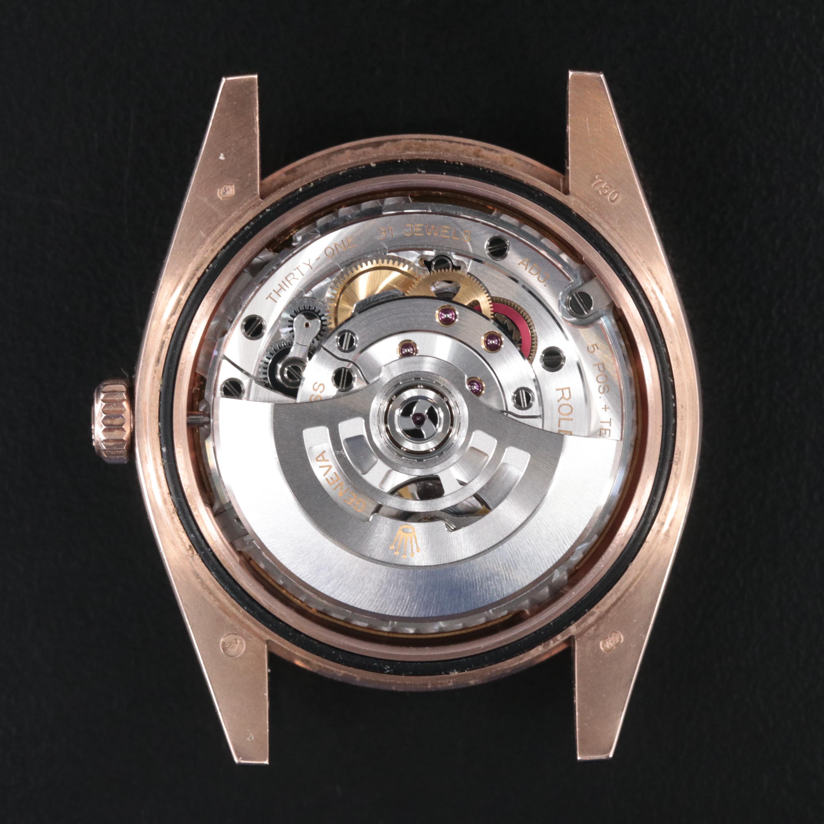 2016 Rolex 18K Rose Gold Oyster Perpetual Day-Date Watch