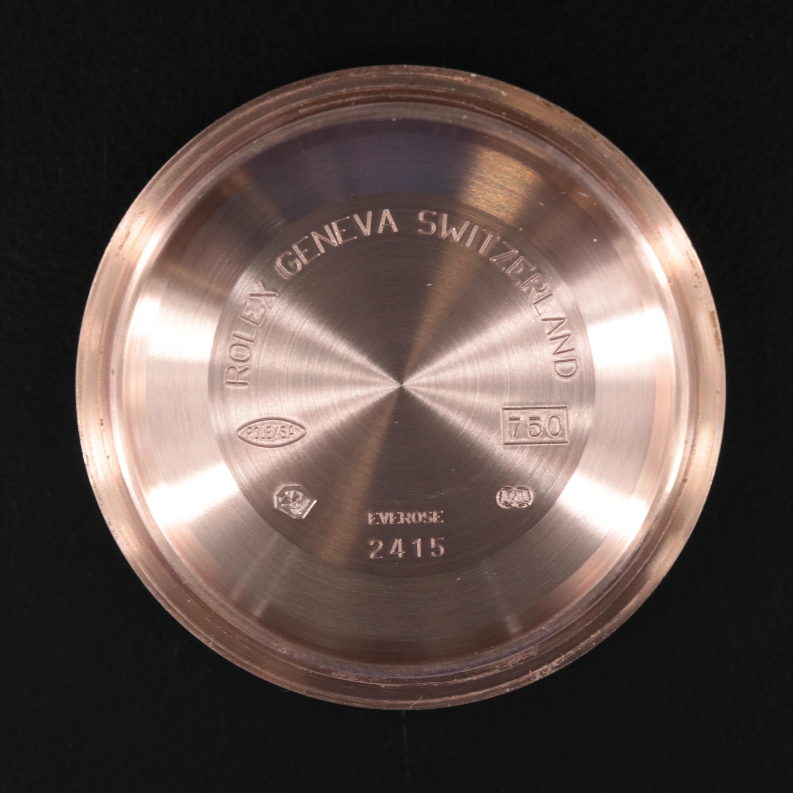 2016 Rolex 18K Rose Gold Oyster Perpetual Day-Date Watch