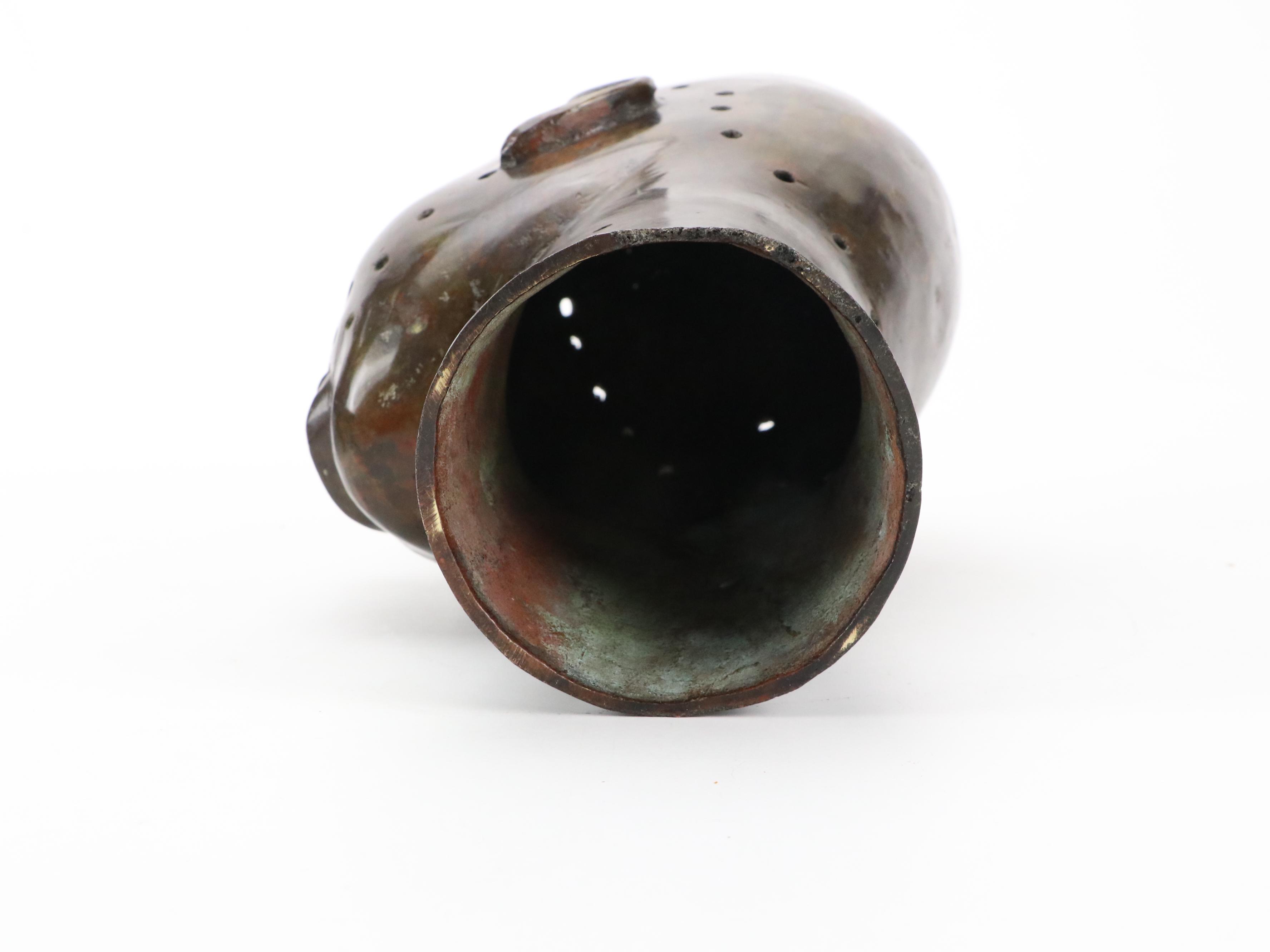 Bronze Sculpture of the Head of Emotan, Probably Benin