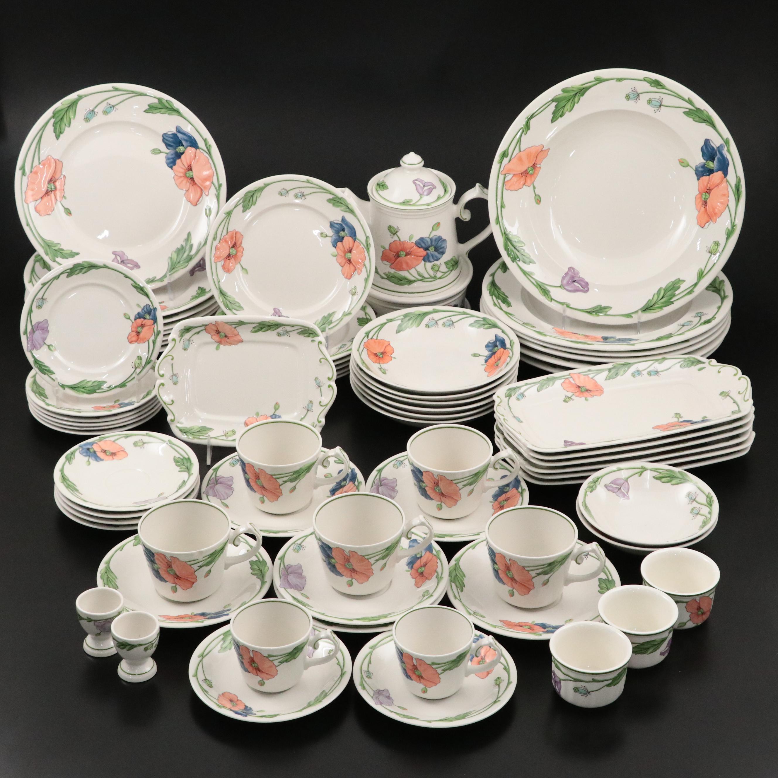Villeroy & Boch "Amapola" Porcelain Dinnerware
