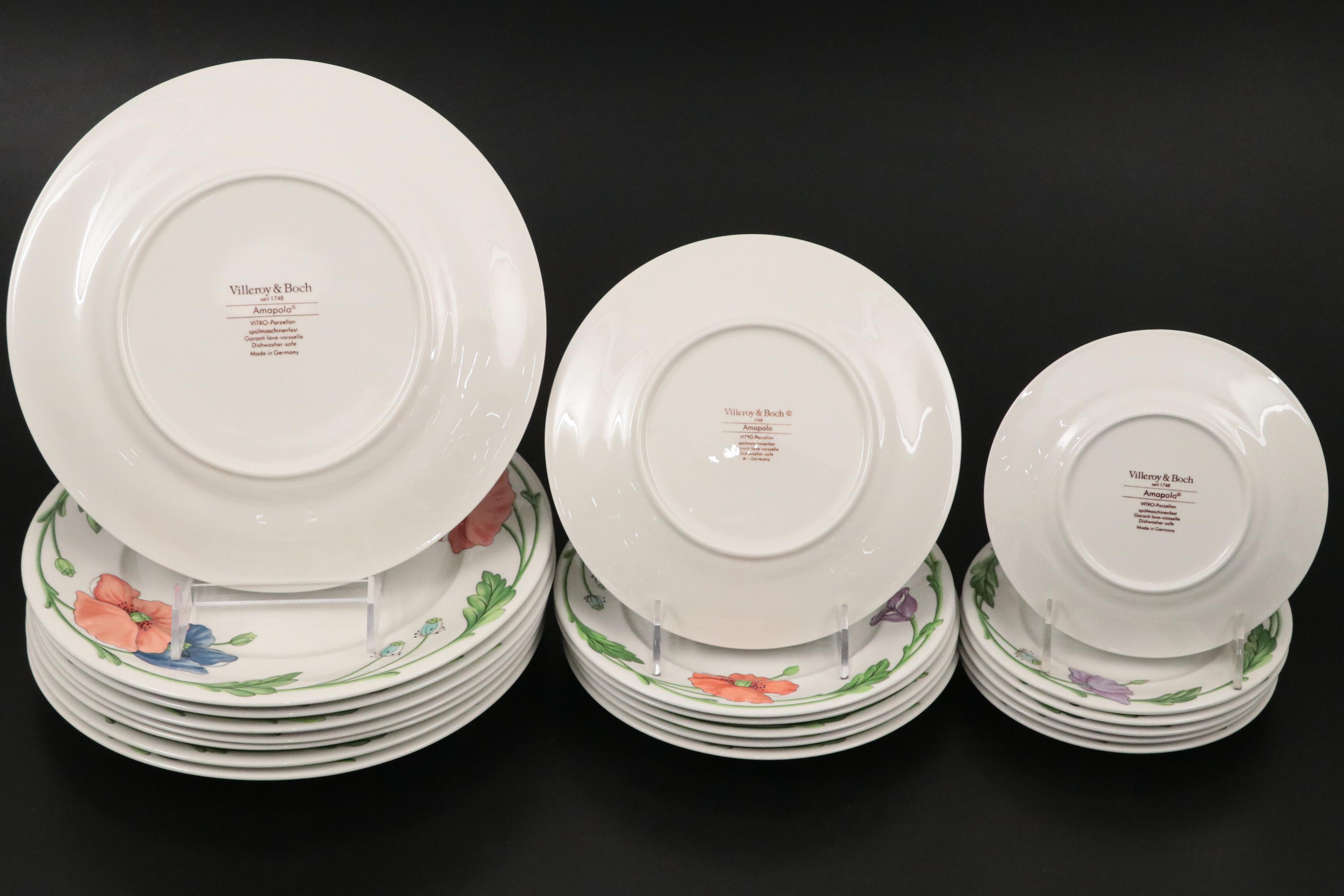 Villeroy & Boch "Amapola" Porcelain Dinnerware