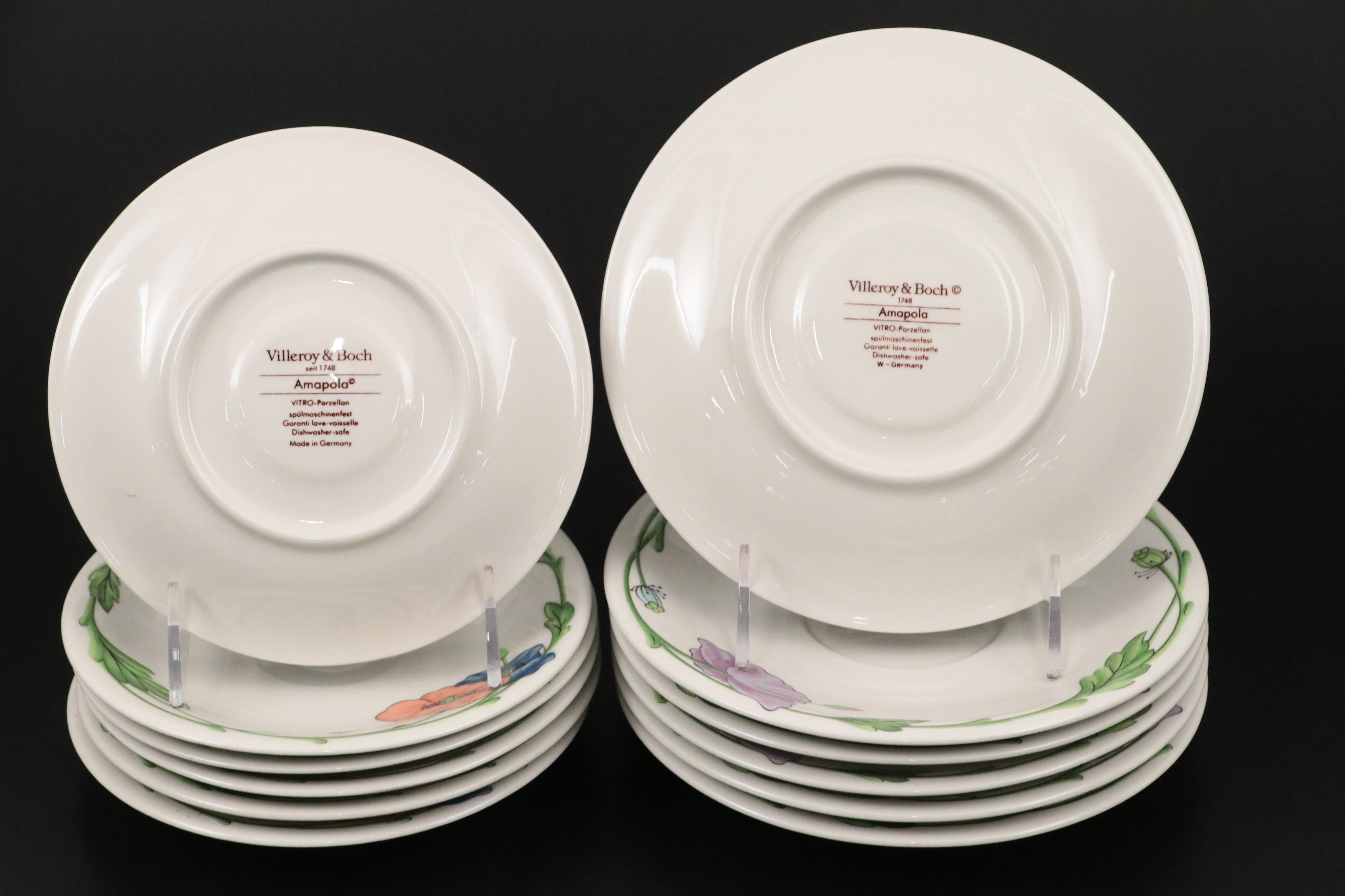 Villeroy & Boch "Amapola" Porcelain Dinnerware