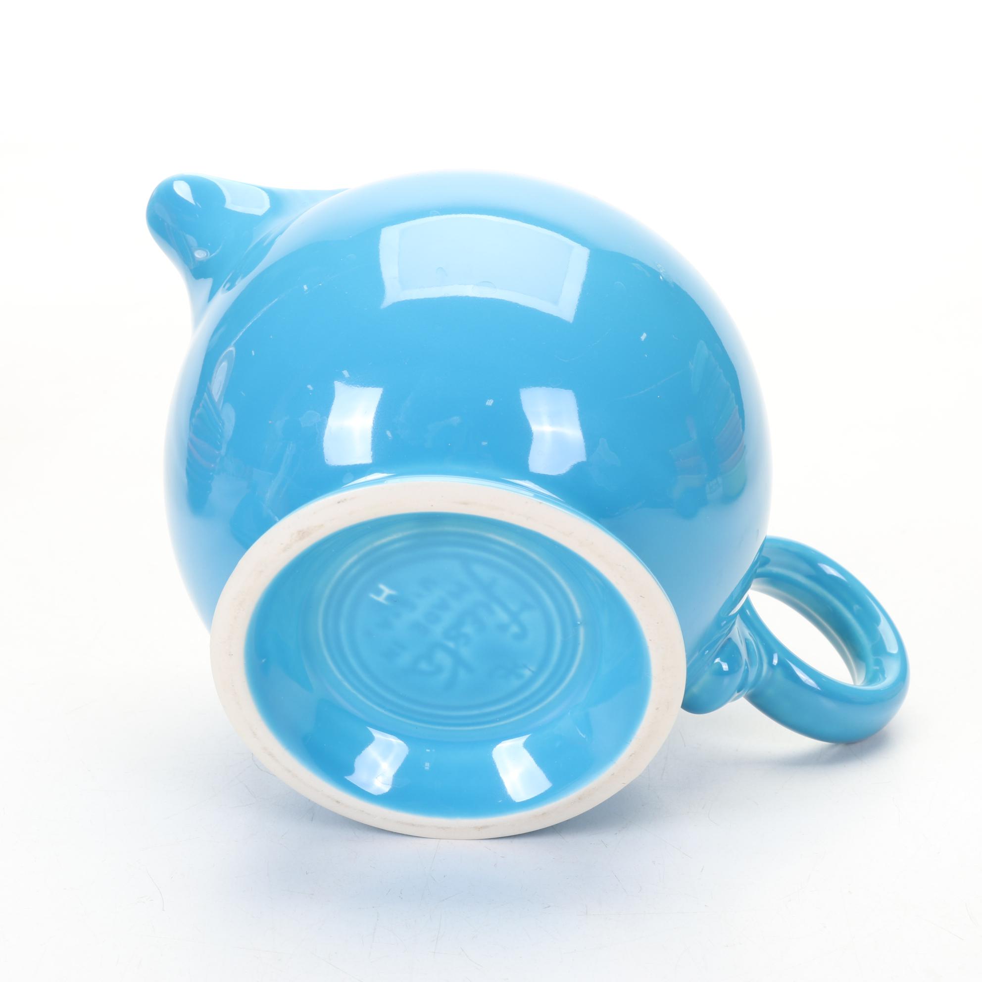 Modern "Fiesta" Collection Features Ltd. Edition Evergreen Bowl & Peacock Teapot