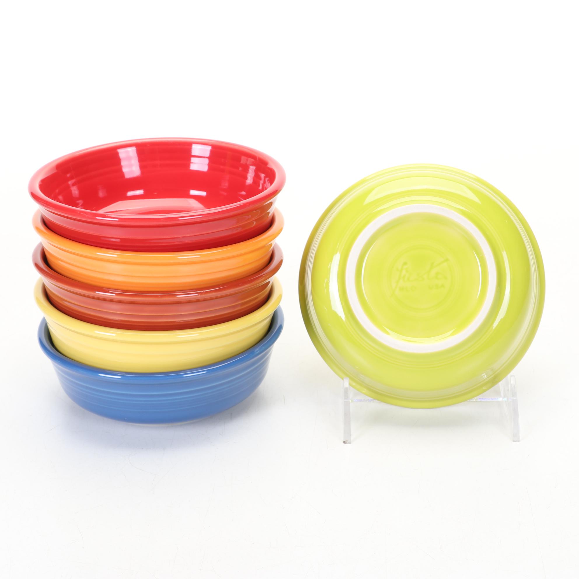 Modern "Fiesta" Collection Features Ltd. Edition Evergreen Bowl & Peacock Teapot