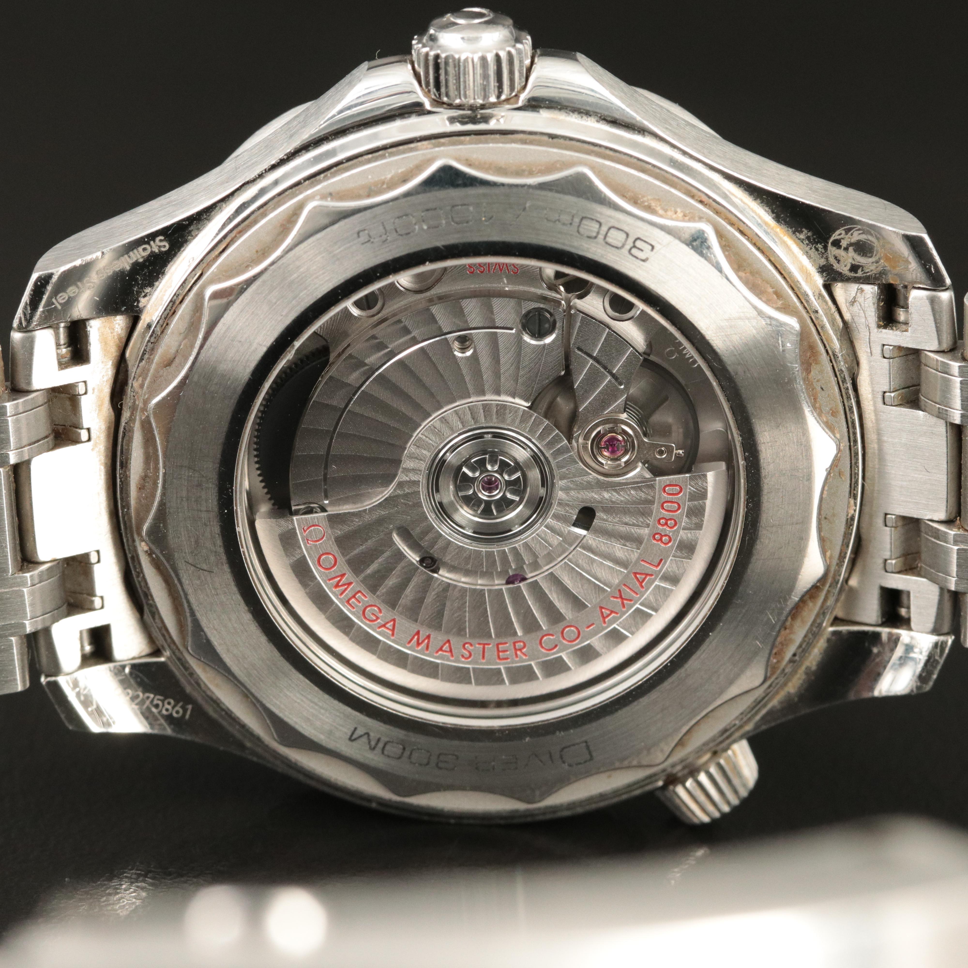 Omega Seamaster Professional Chronometer Black Dial Watch