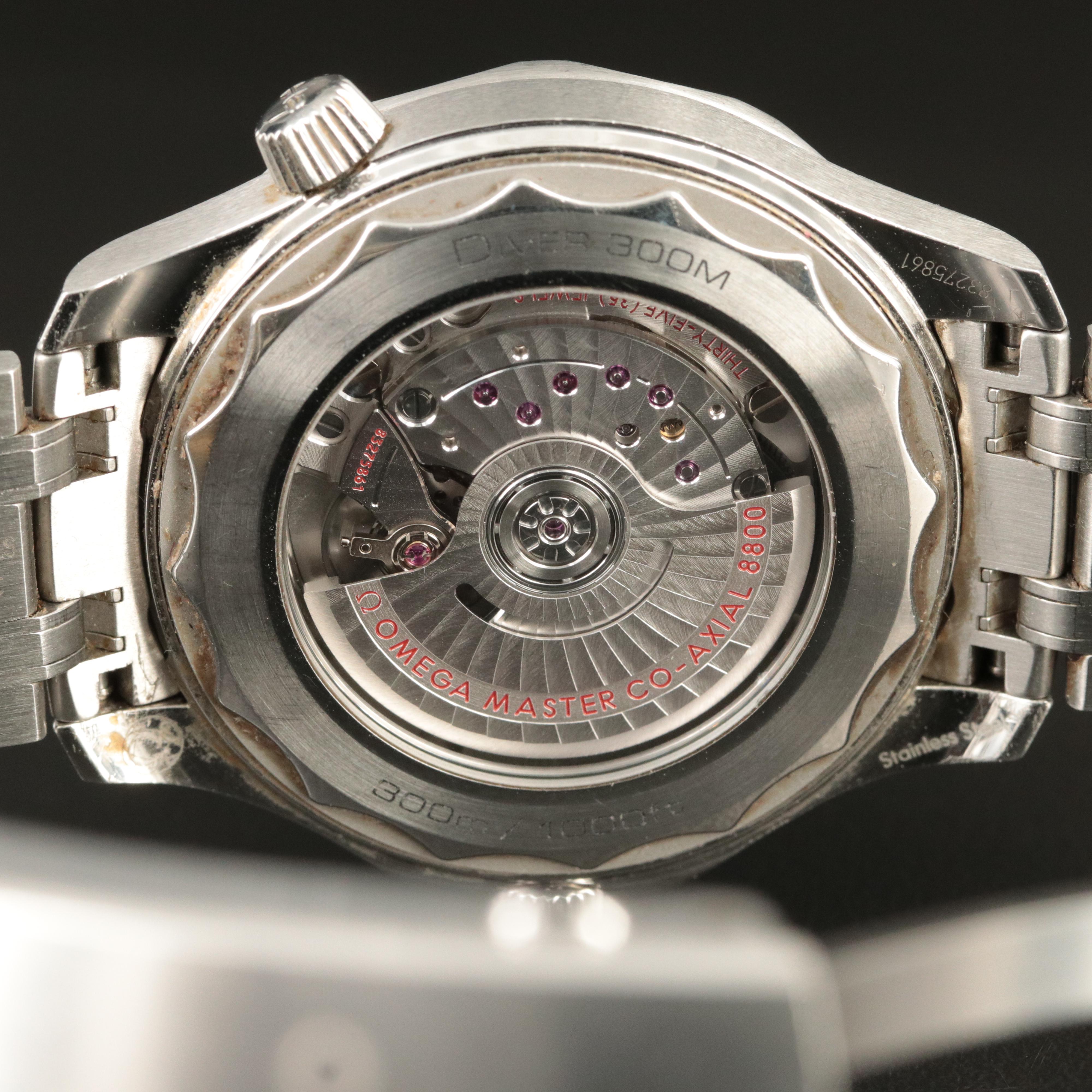 Omega Seamaster Professional Chronometer Black Dial Watch