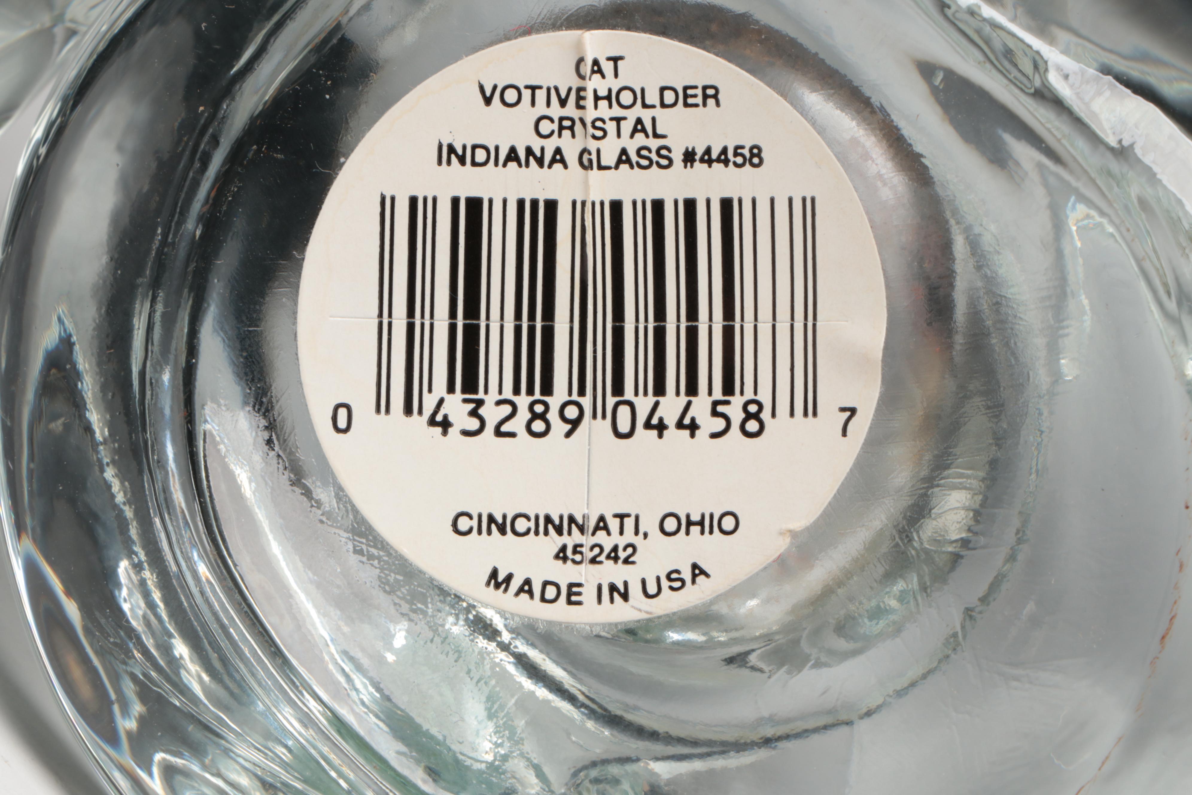 Laurel Burch Fabulous Felines Platters, Indiana Glass Sleeping Cat Votives, More