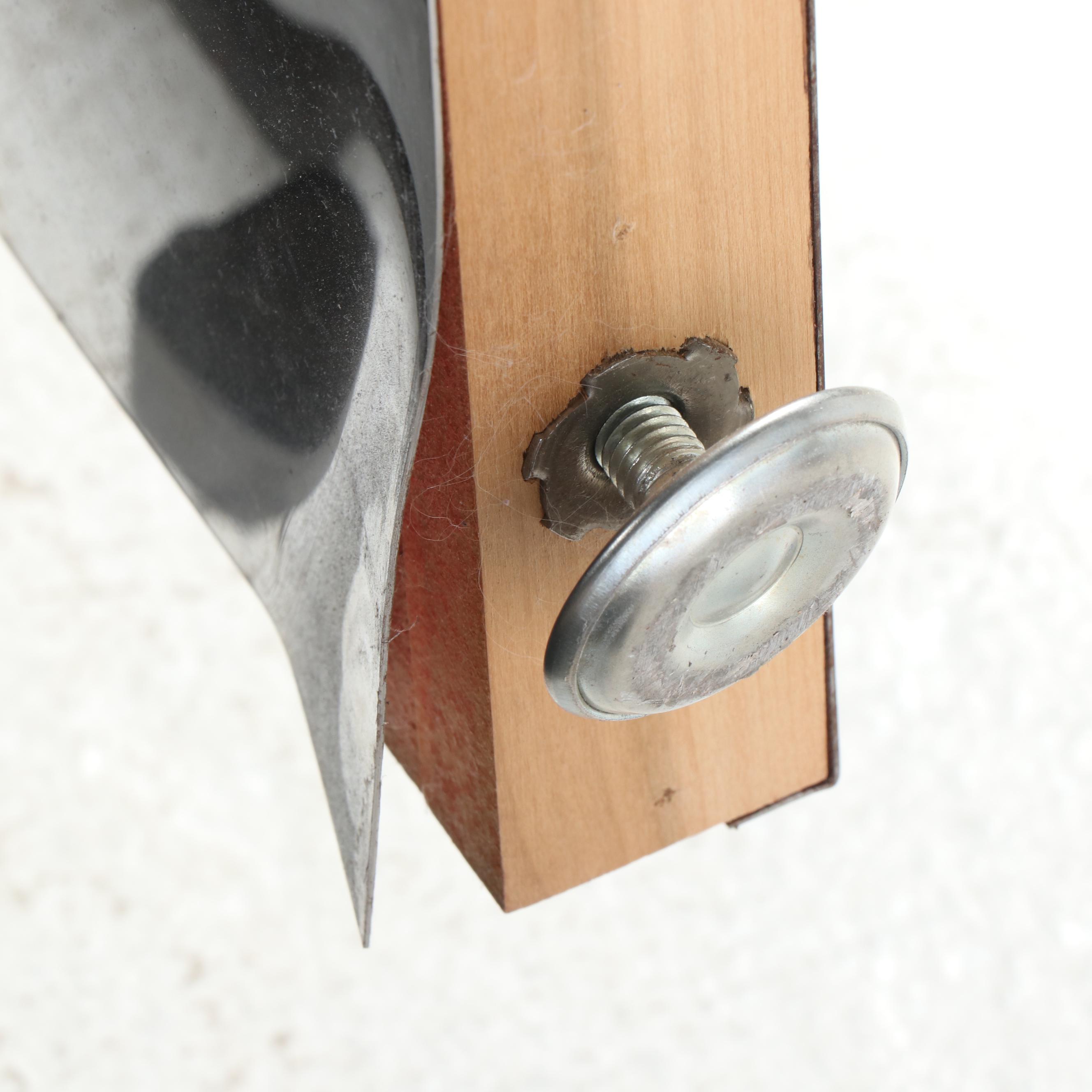 Modernist Chrome and Mirrored Glass Console Cabinet, Manner of Ello Furniture