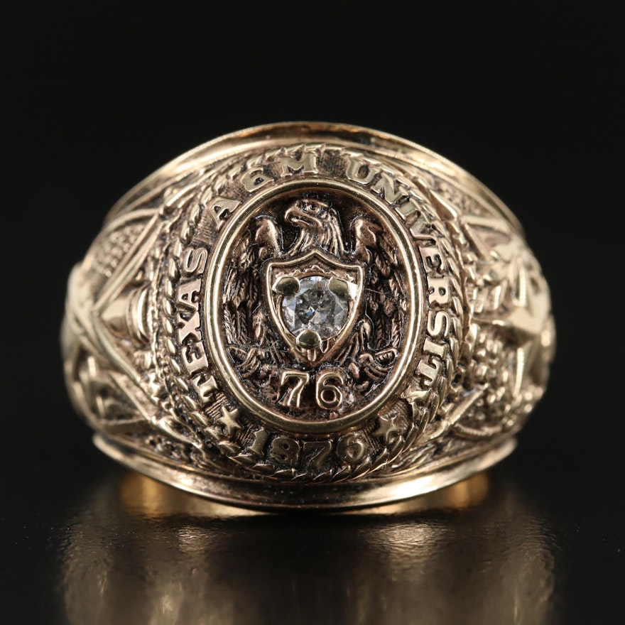 Balfour Texas Tech Ring Aggie Class Ring