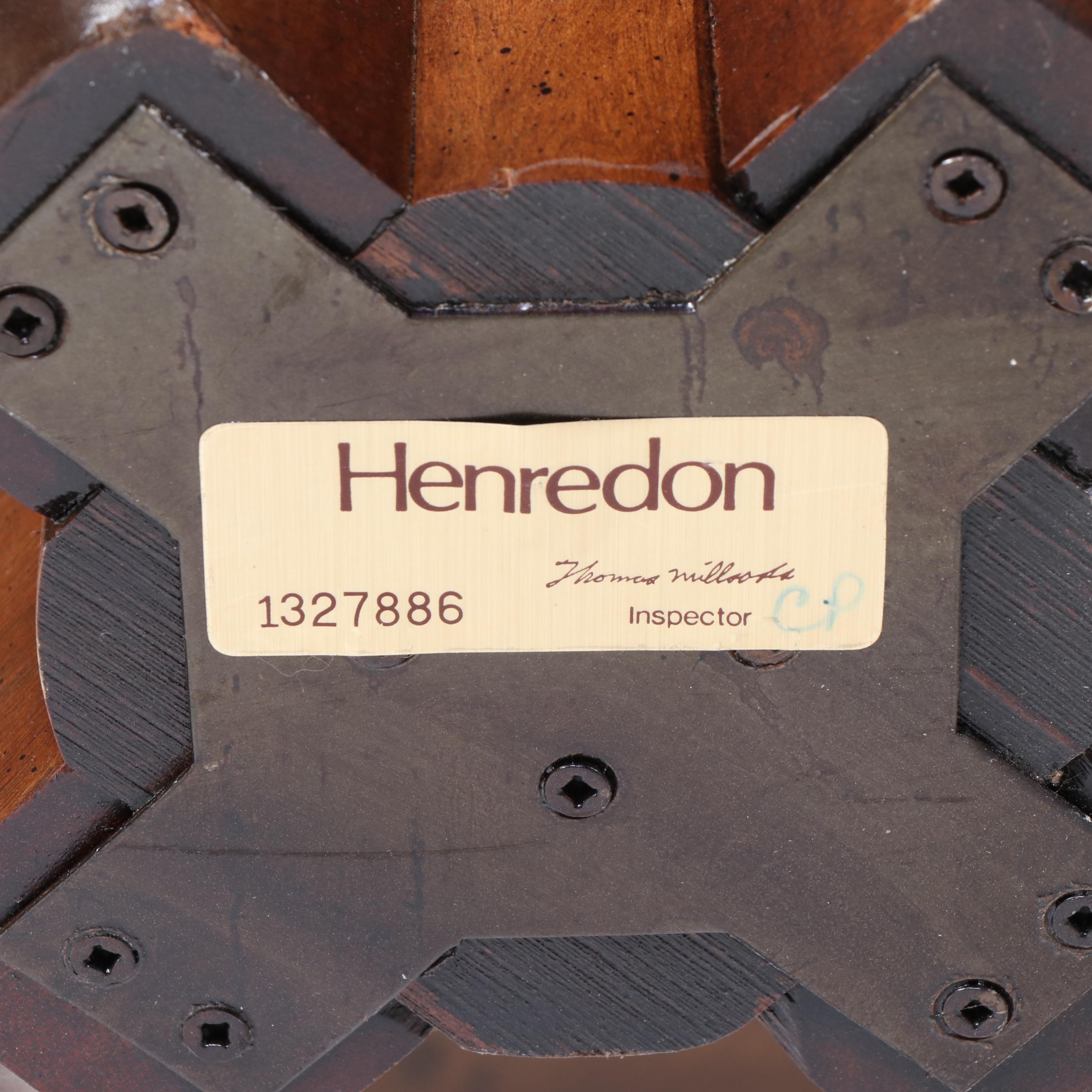 Henredon Chippendale Style Mahogany Coffee Table