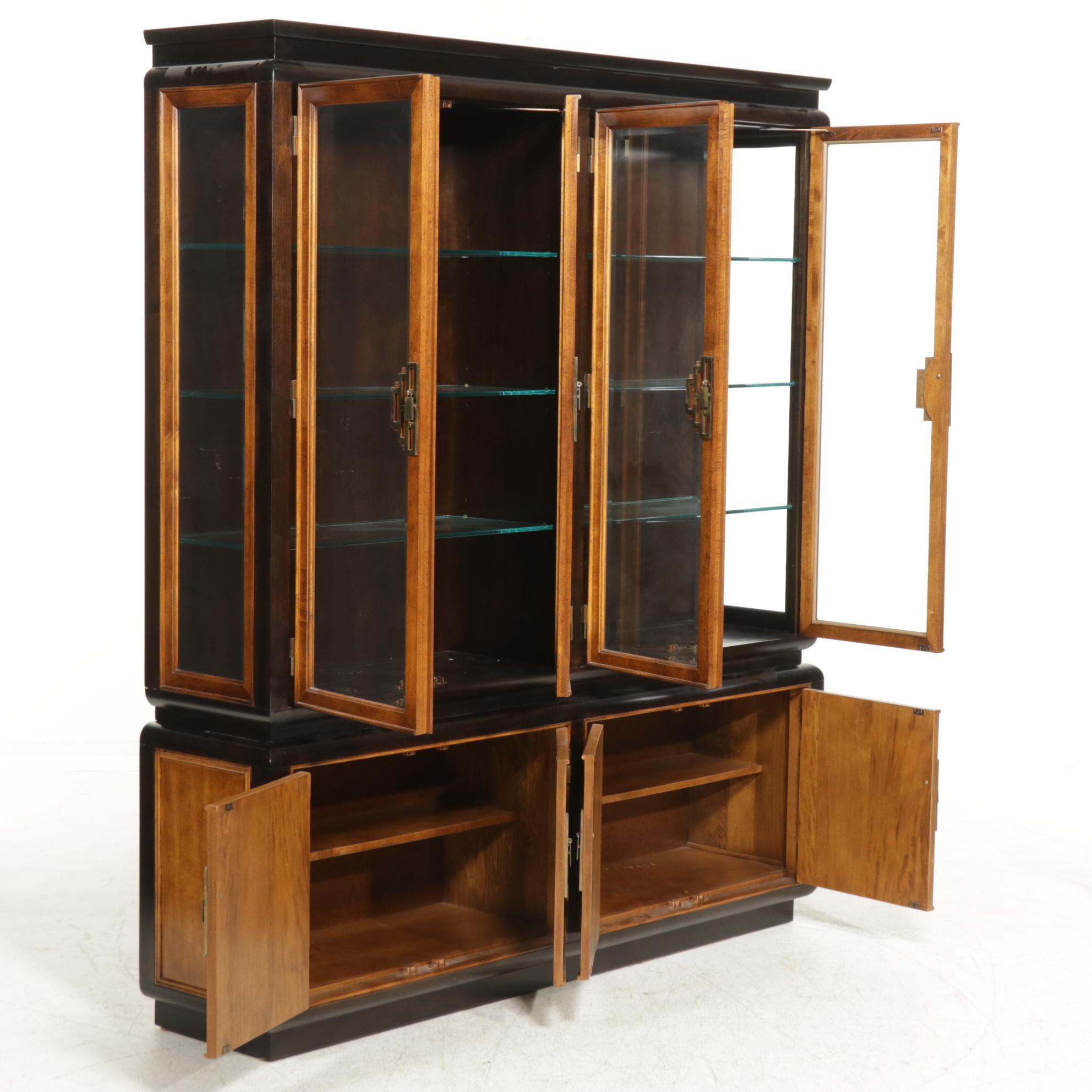 Century Furniture "Chin Hua" Chinese Style China Cabinet, Late 20th Century