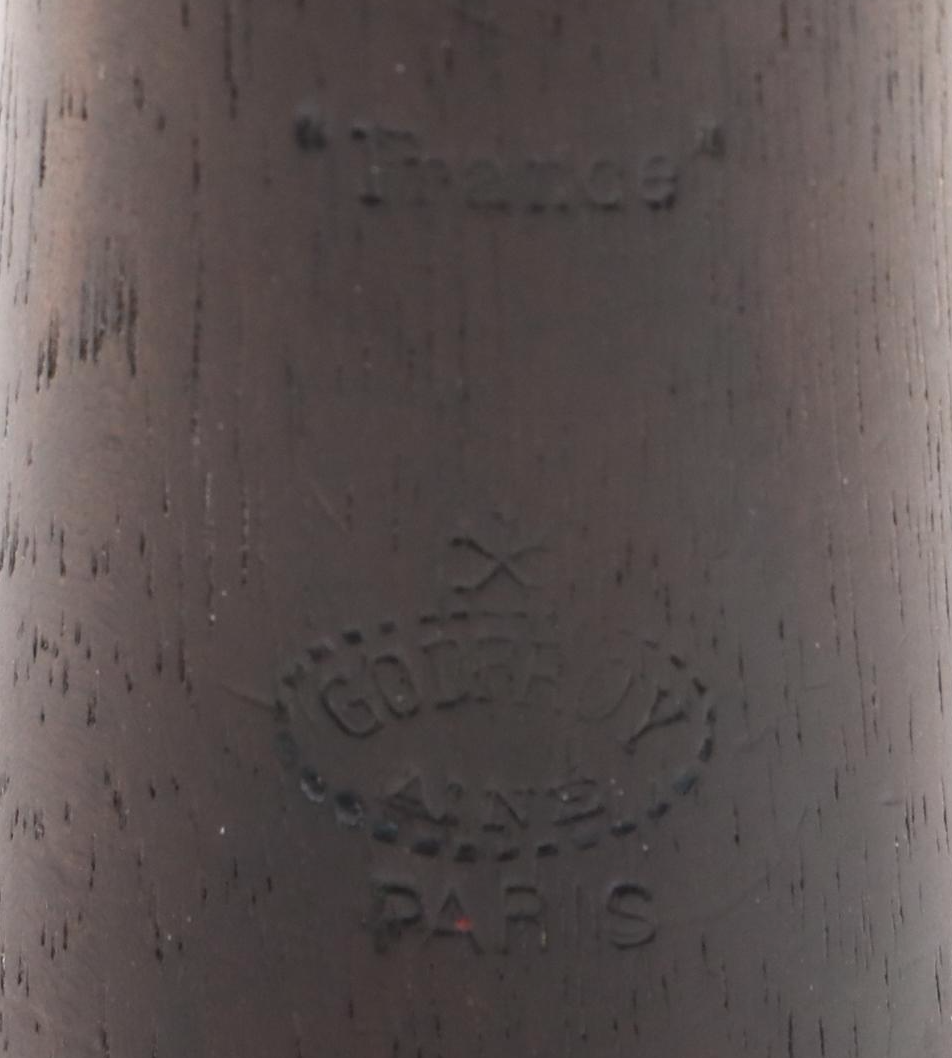 French Godfroy Ainé Grenadilla Wood Bb Clarinet