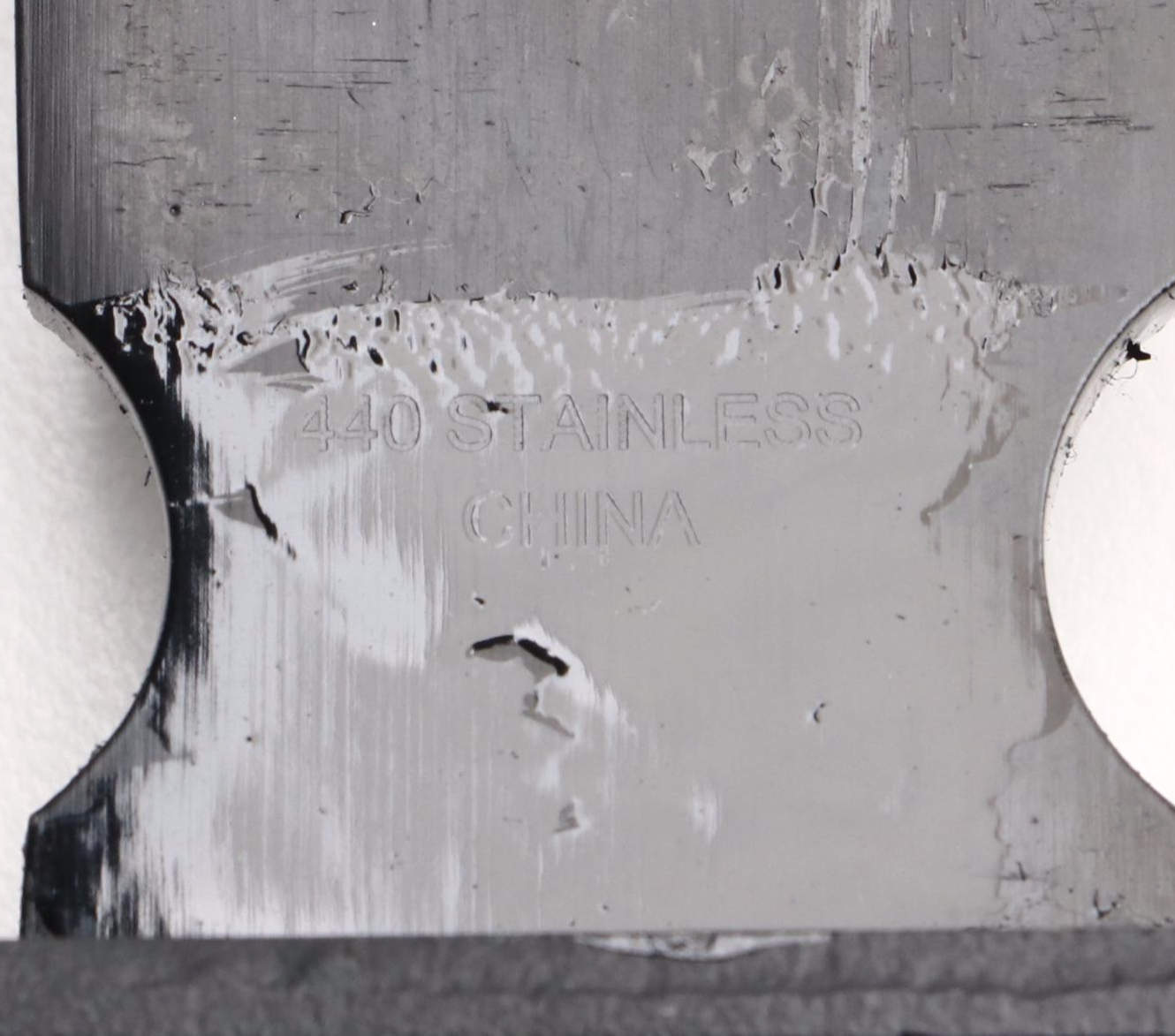 Snake Eye Stacked Leather Handled Combat Marine Fighter Sword with Scabbard