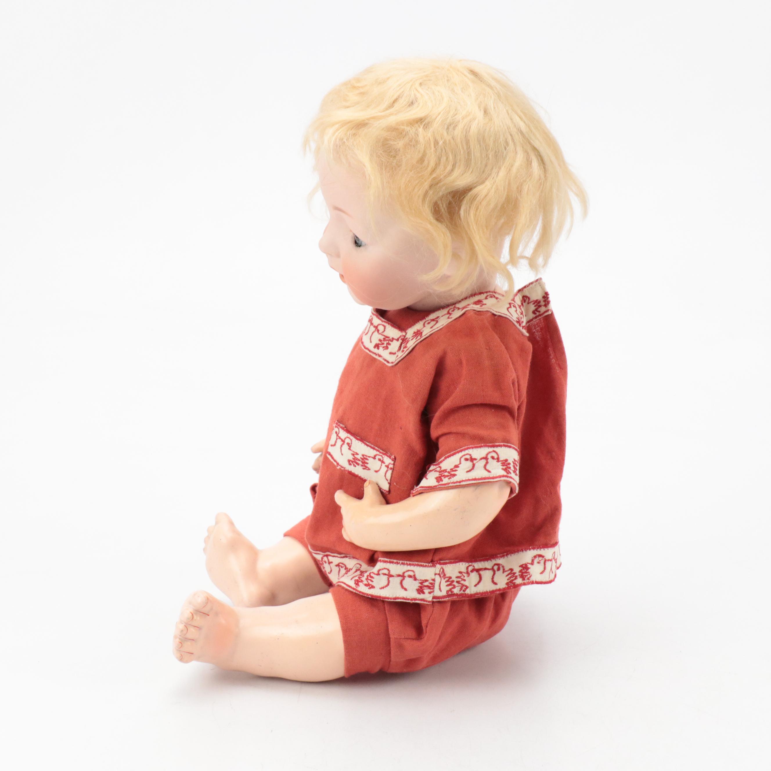 German JD Kestner #211 Sammy Character Baby Doll, Early 20th Century