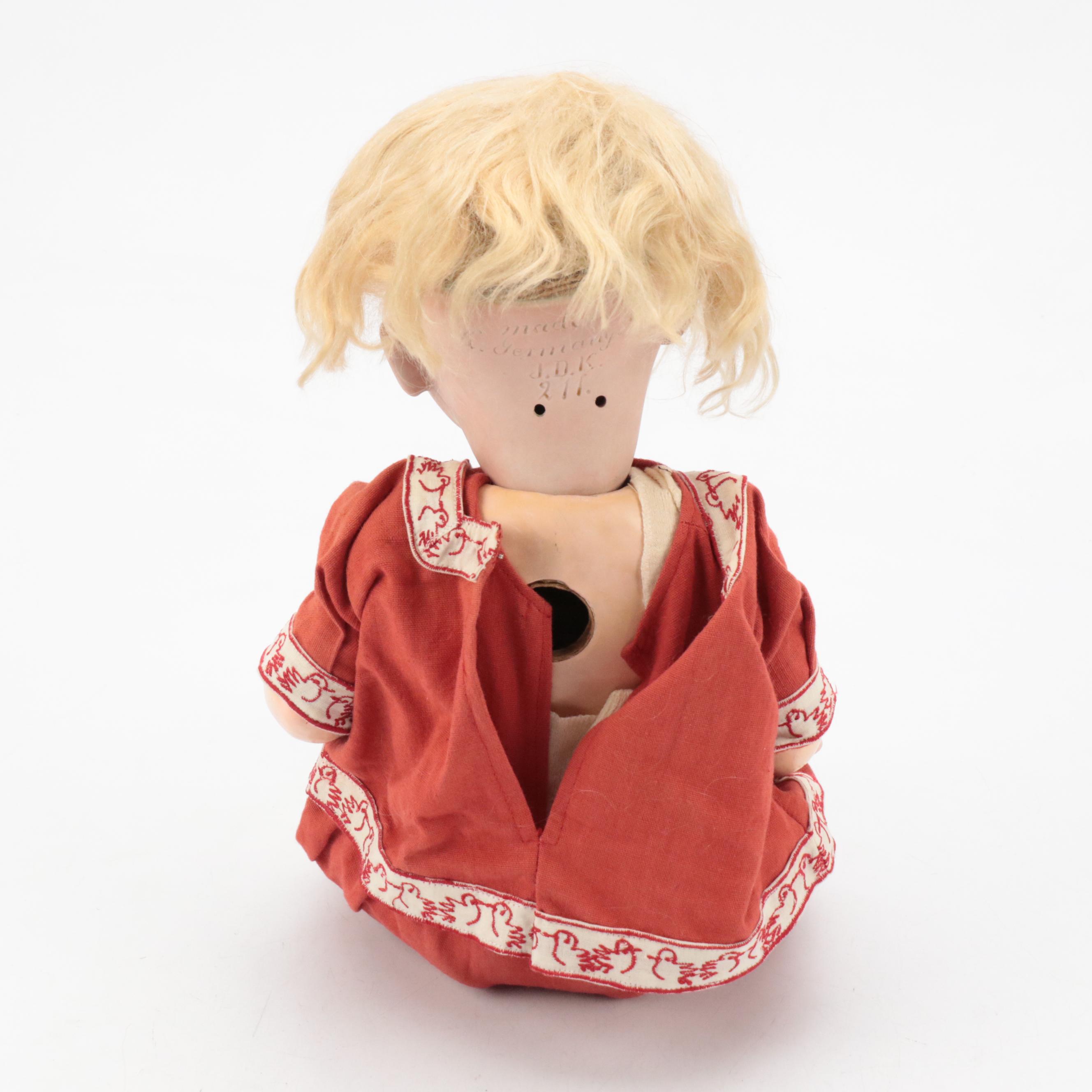 German JD Kestner #211 Sammy Character Baby Doll, Early 20th Century