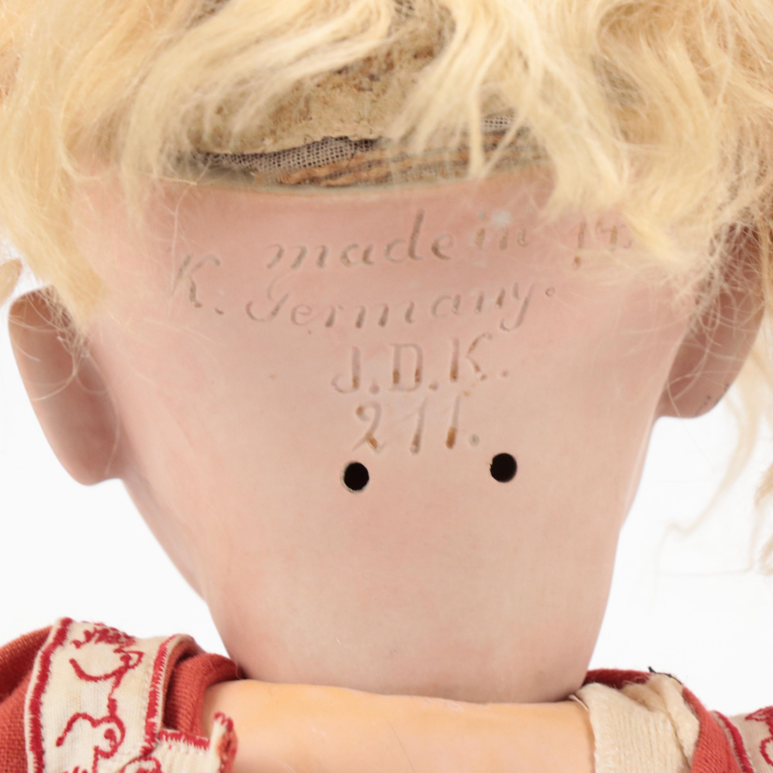 German JD Kestner #211 Sammy Character Baby Doll, Early 20th Century