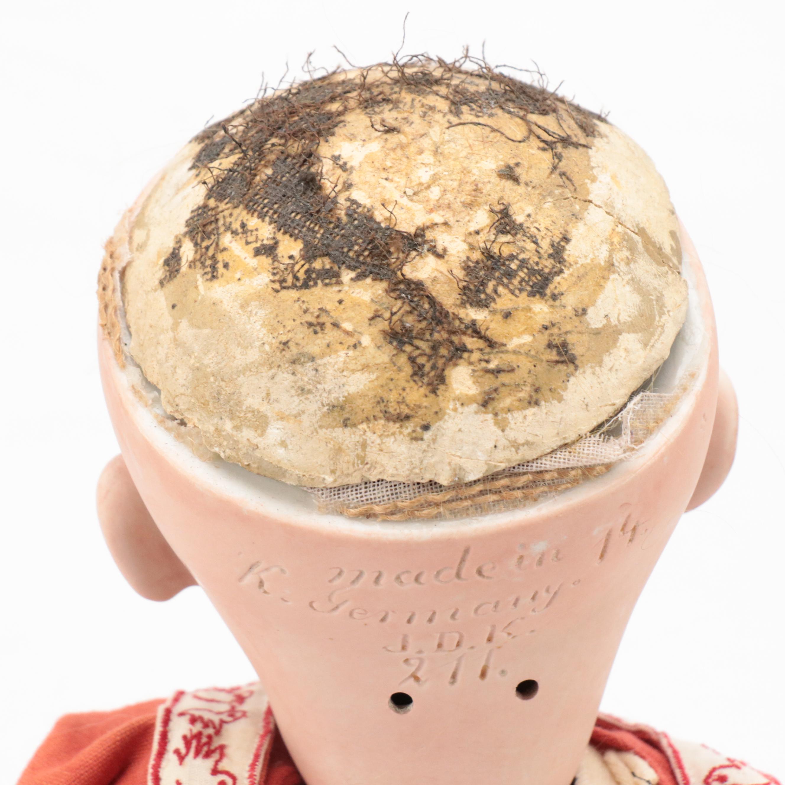 German JD Kestner #211 Sammy Character Baby Doll, Early 20th Century