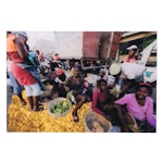 Isack Kousnsky Manipulated Digital Photograph of African Market, 2012