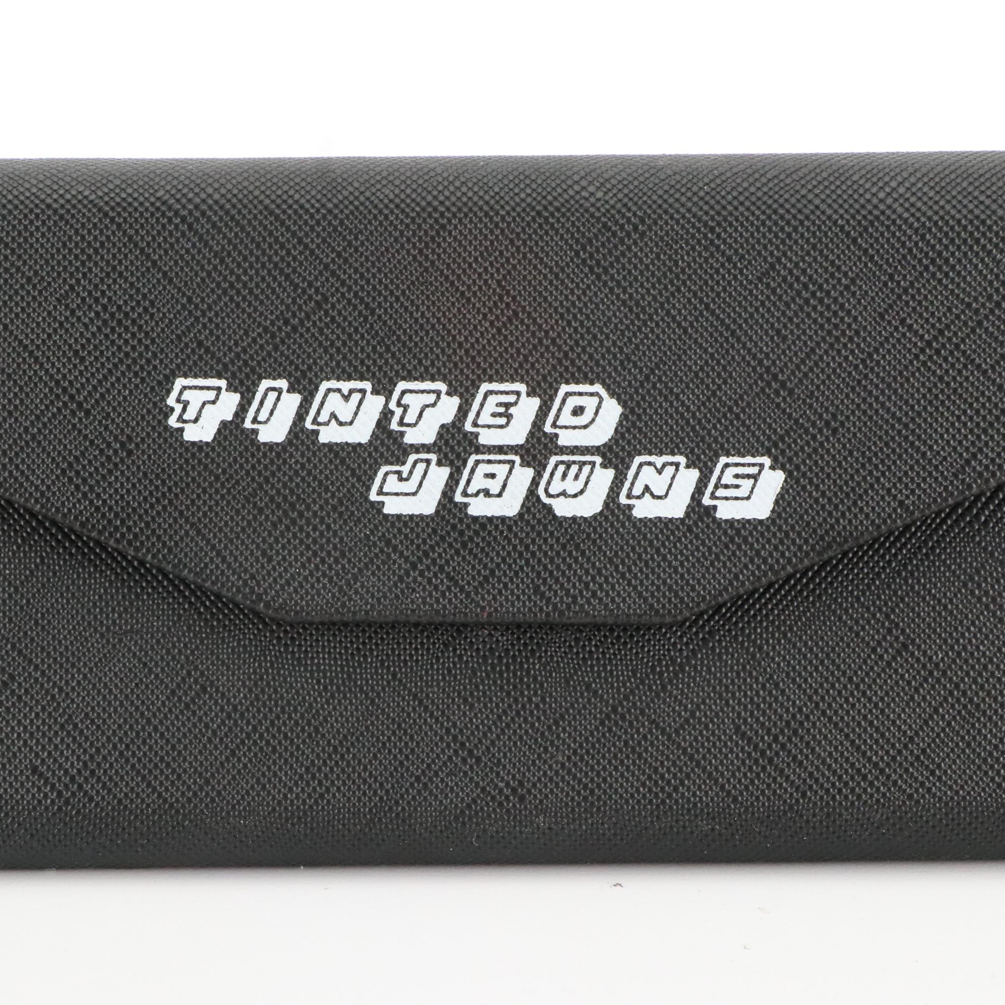 MCM 728SLB 005 Black Wayfarer Sunglasses with Tinted Jawns Case