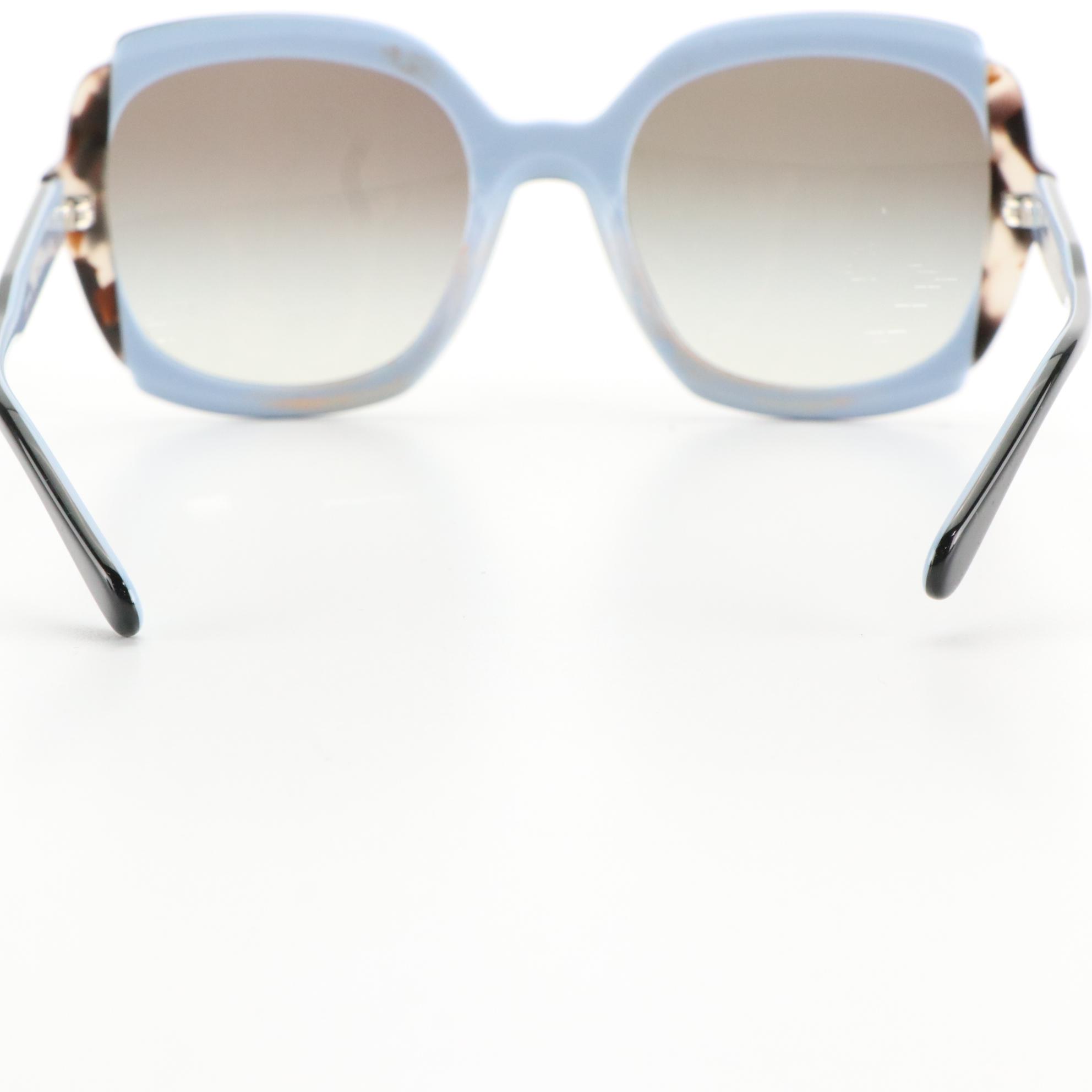 Prada SPR 16U Oversized Square Sunglasses with Case and Box