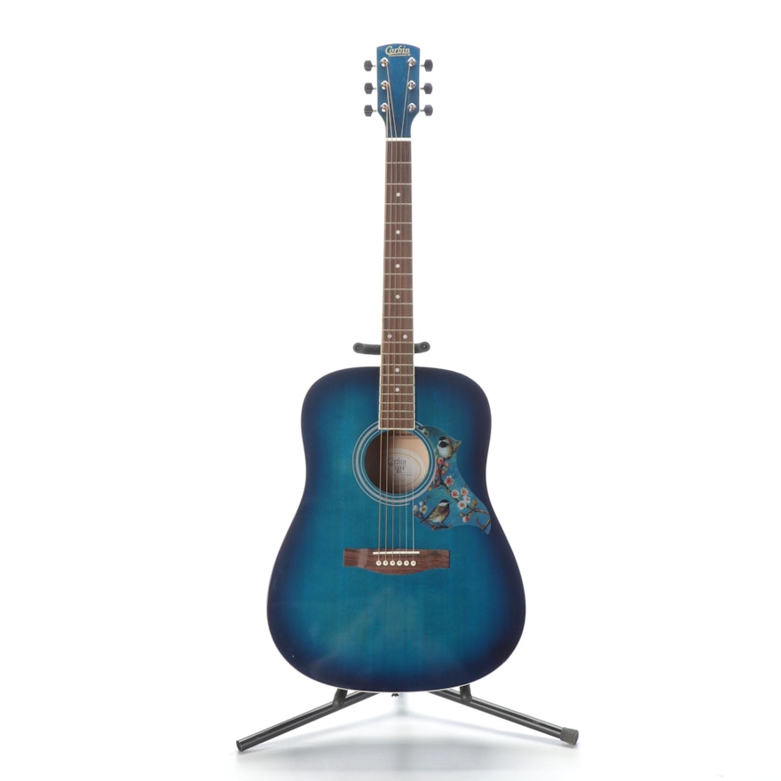 Corbin Model Right-Handed Acoustic Guitar