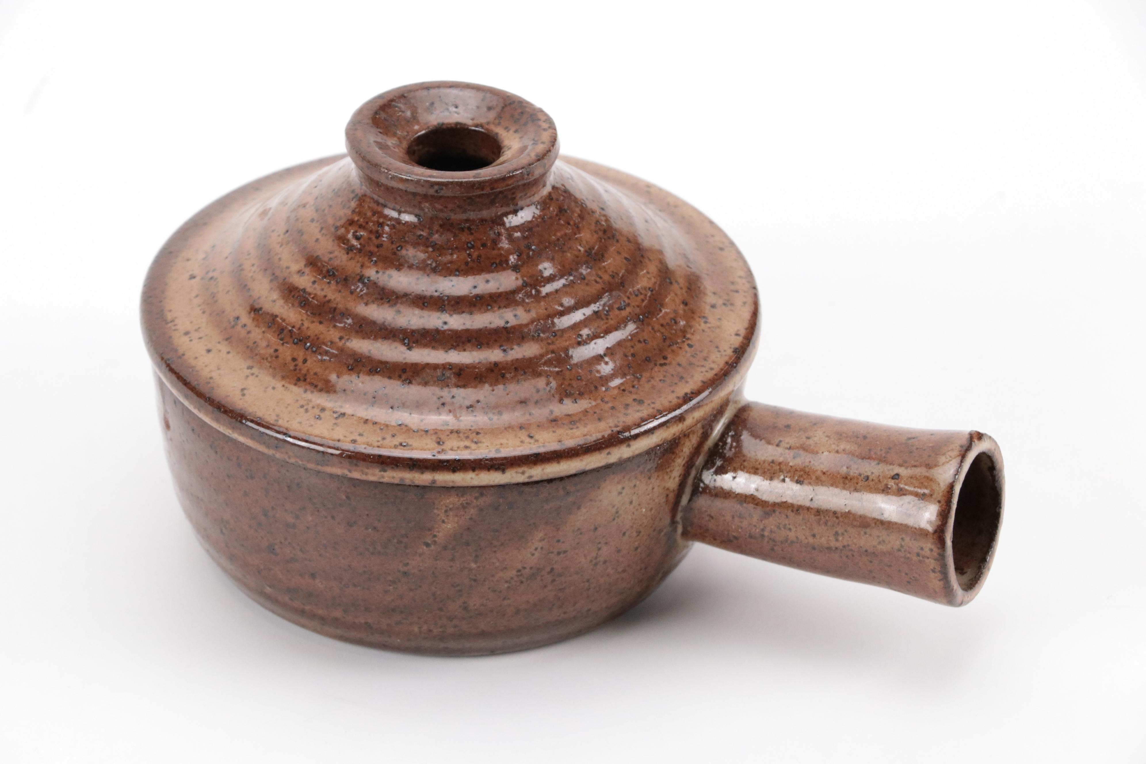 Louisville Stoneware Pinecone Bowl with Other Pottery Table Accessories