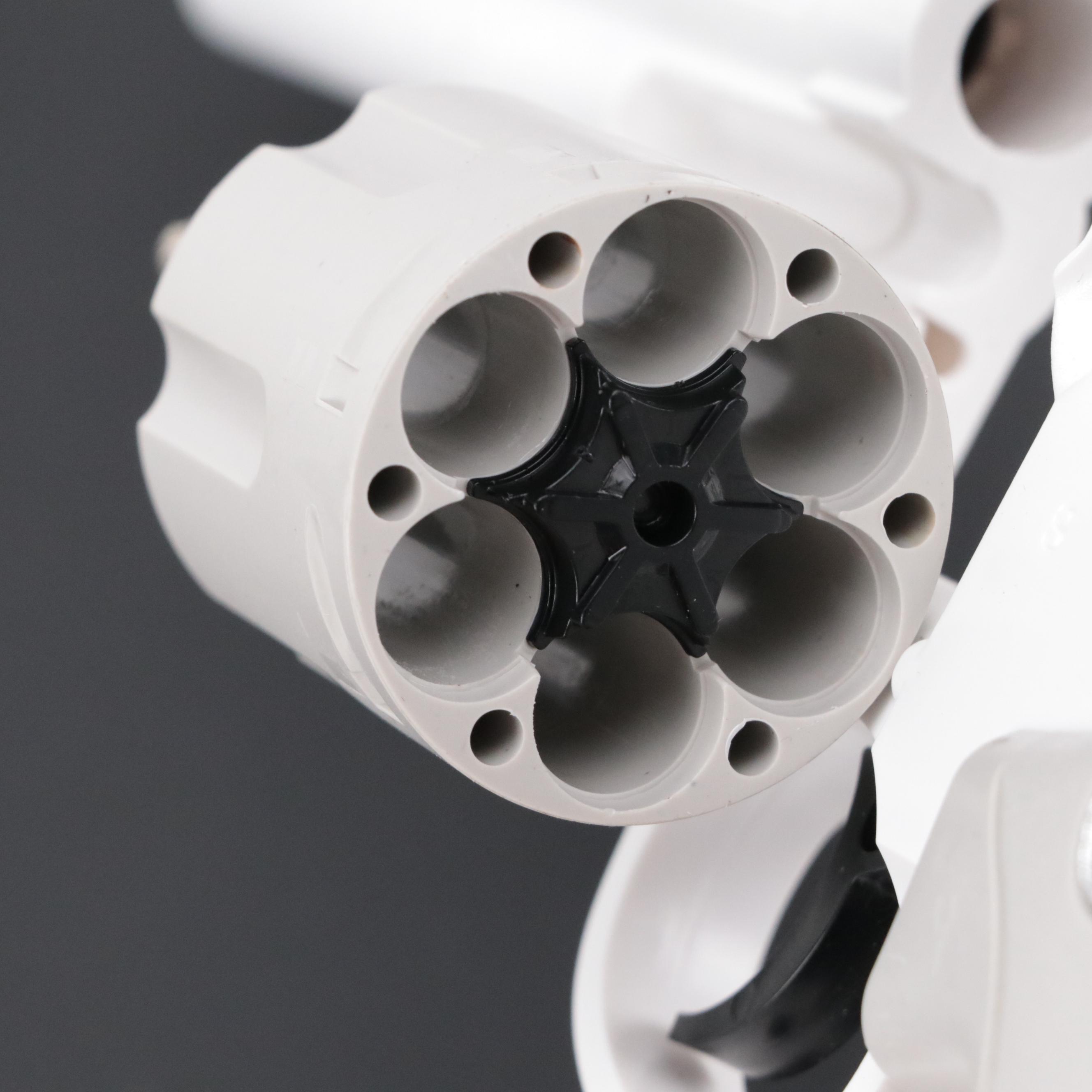 Tehoosen Colt Style Airsoft Revolver with Colt Toy Pistol Soft Rounds