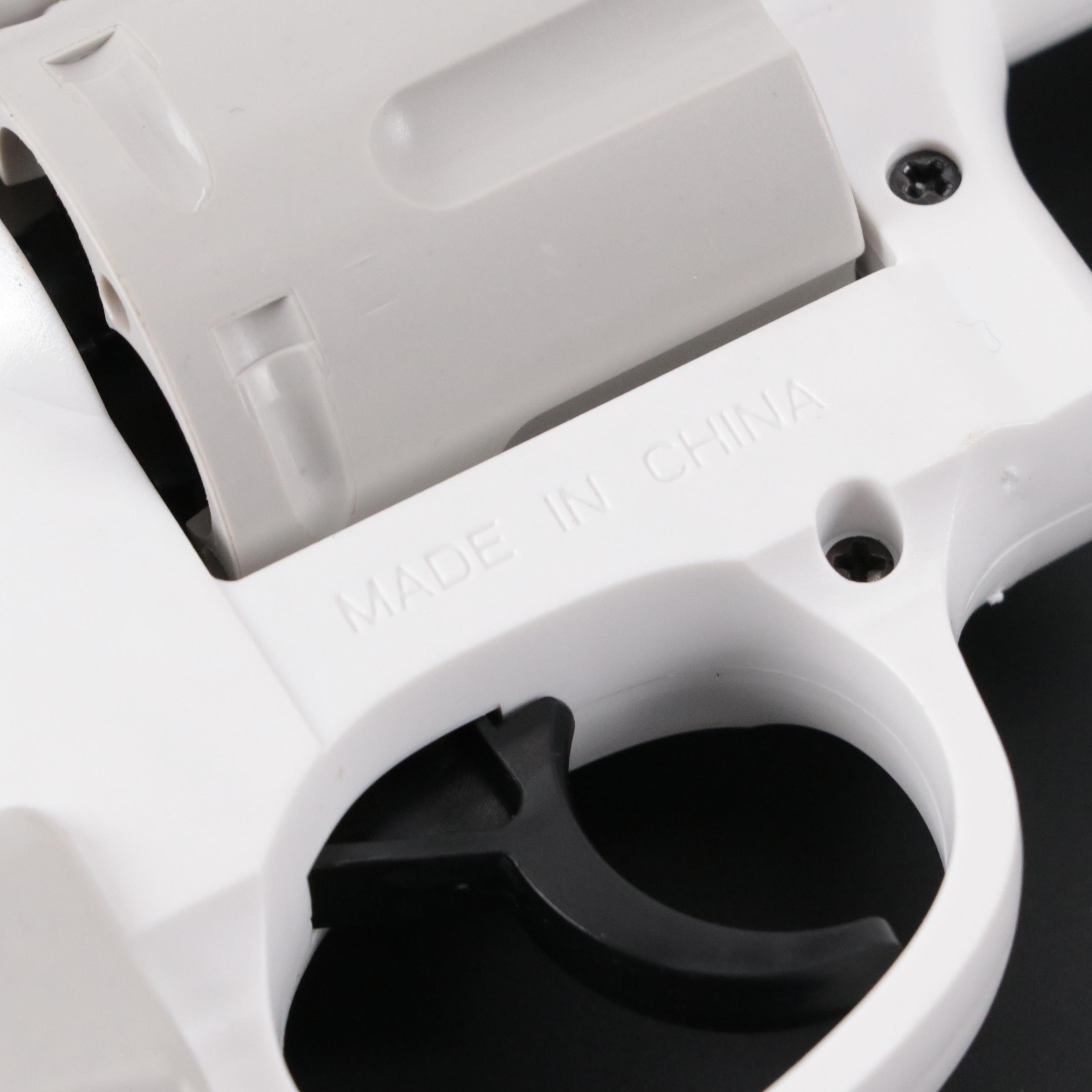 Tehoosen Colt Style Airsoft Revolver with Colt Toy Pistol Soft Rounds