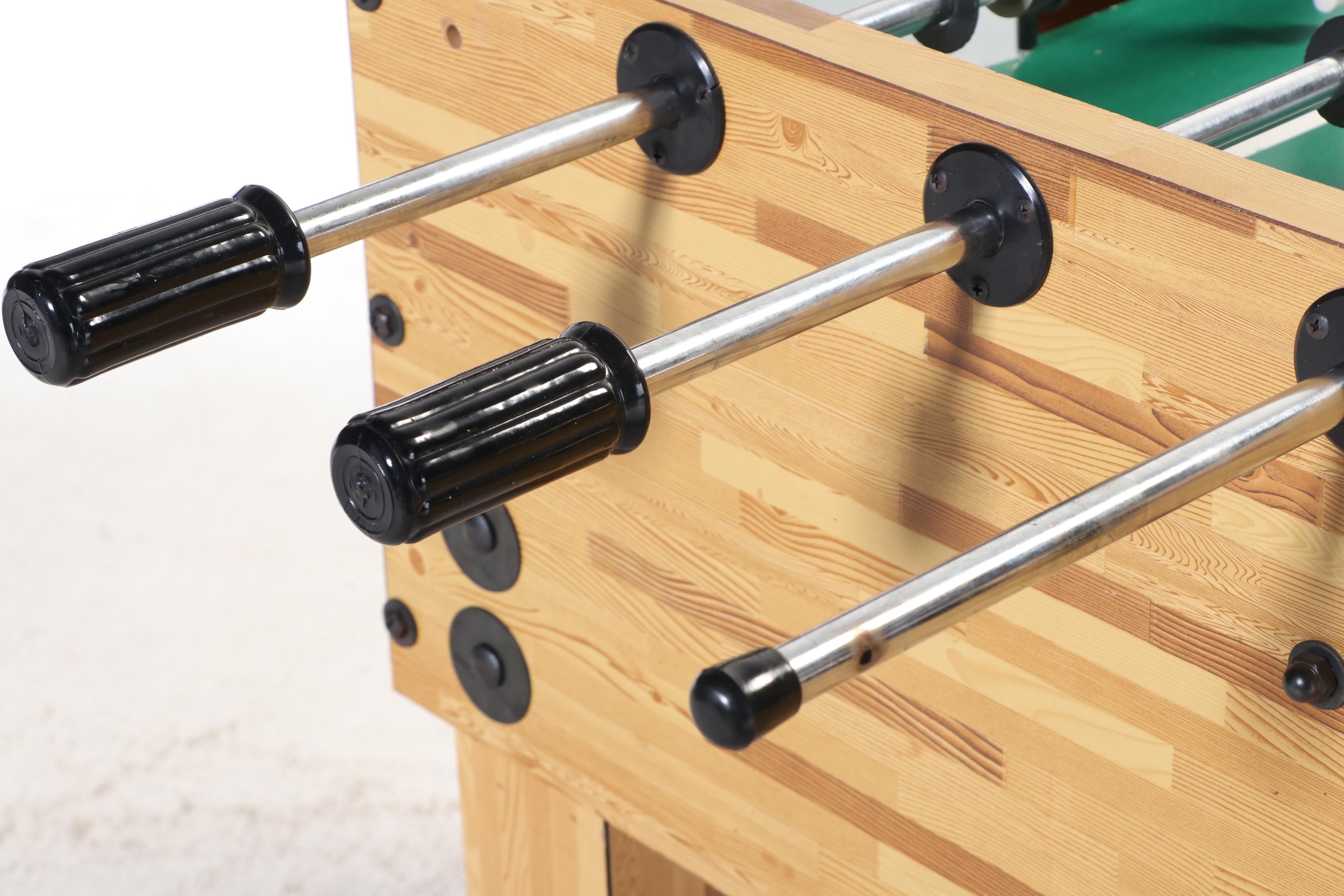 Pine-Grained Laminate Foosball Table