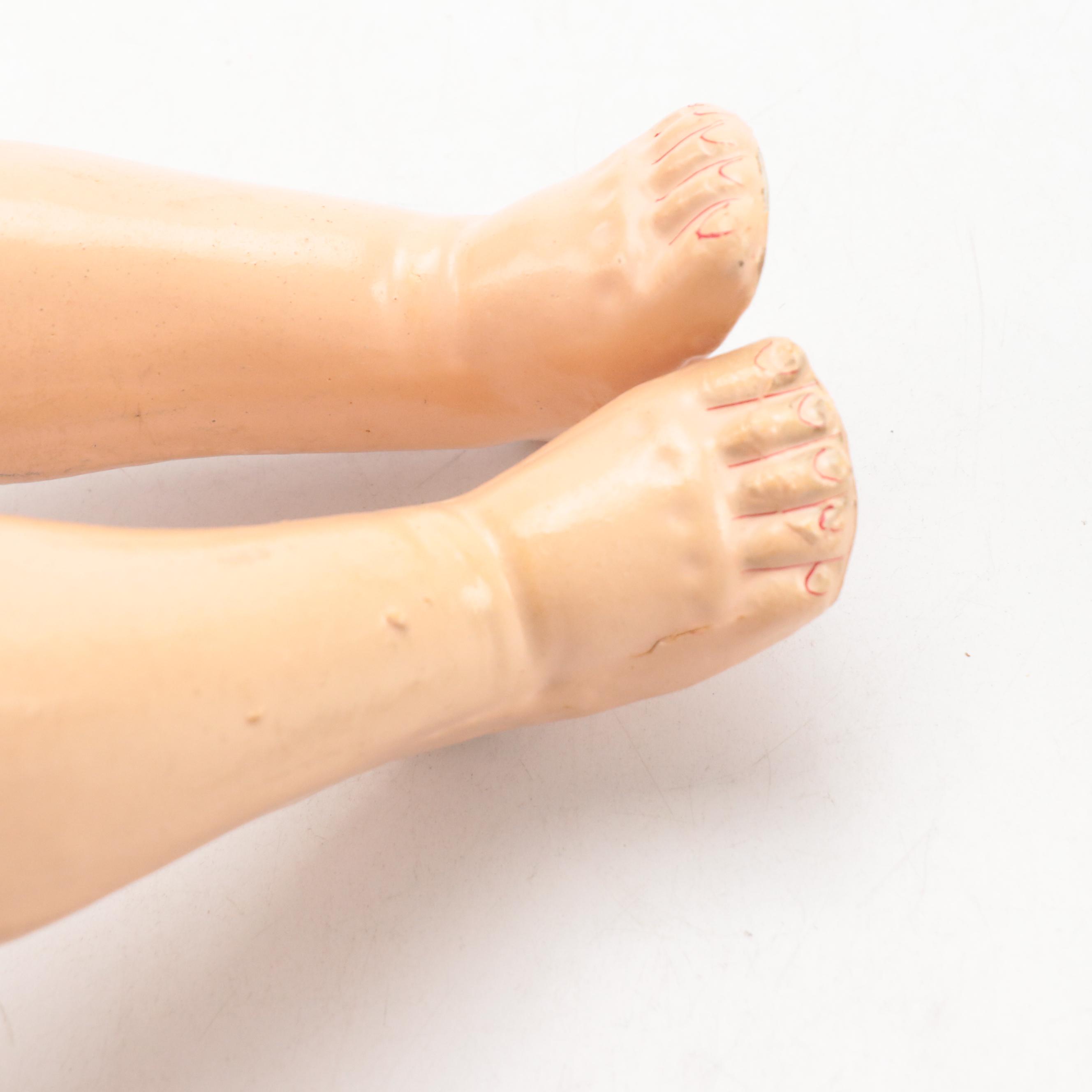 Max Handwerck 286 "Bebe Elite" Character with Armand Marseille 390 Child Dolls