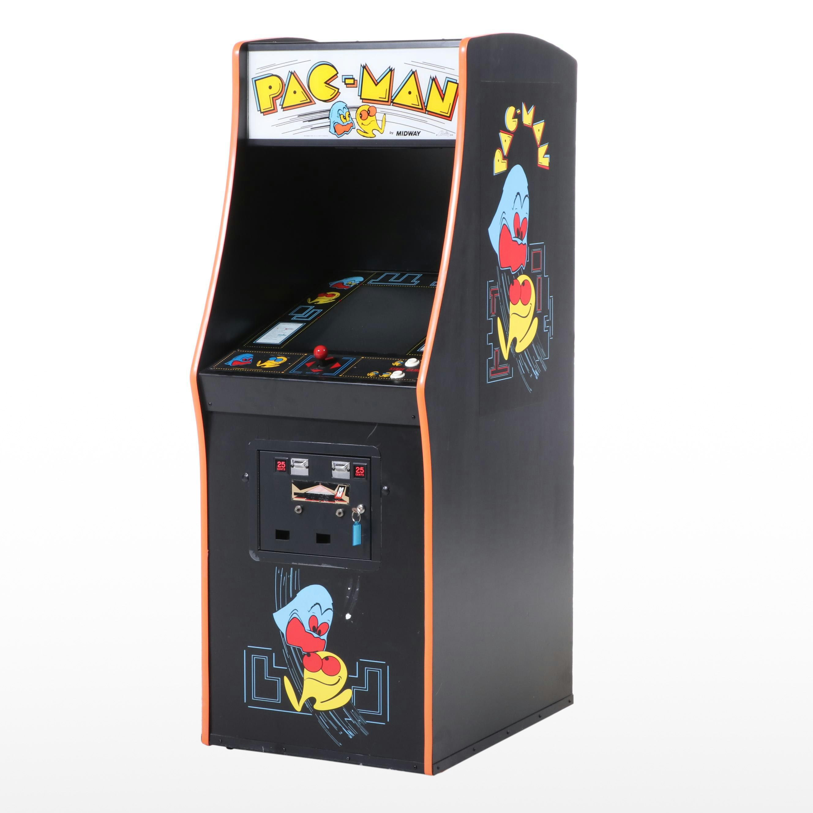 Midway Mfg. Co. "Pac-Man" Arcade Machine