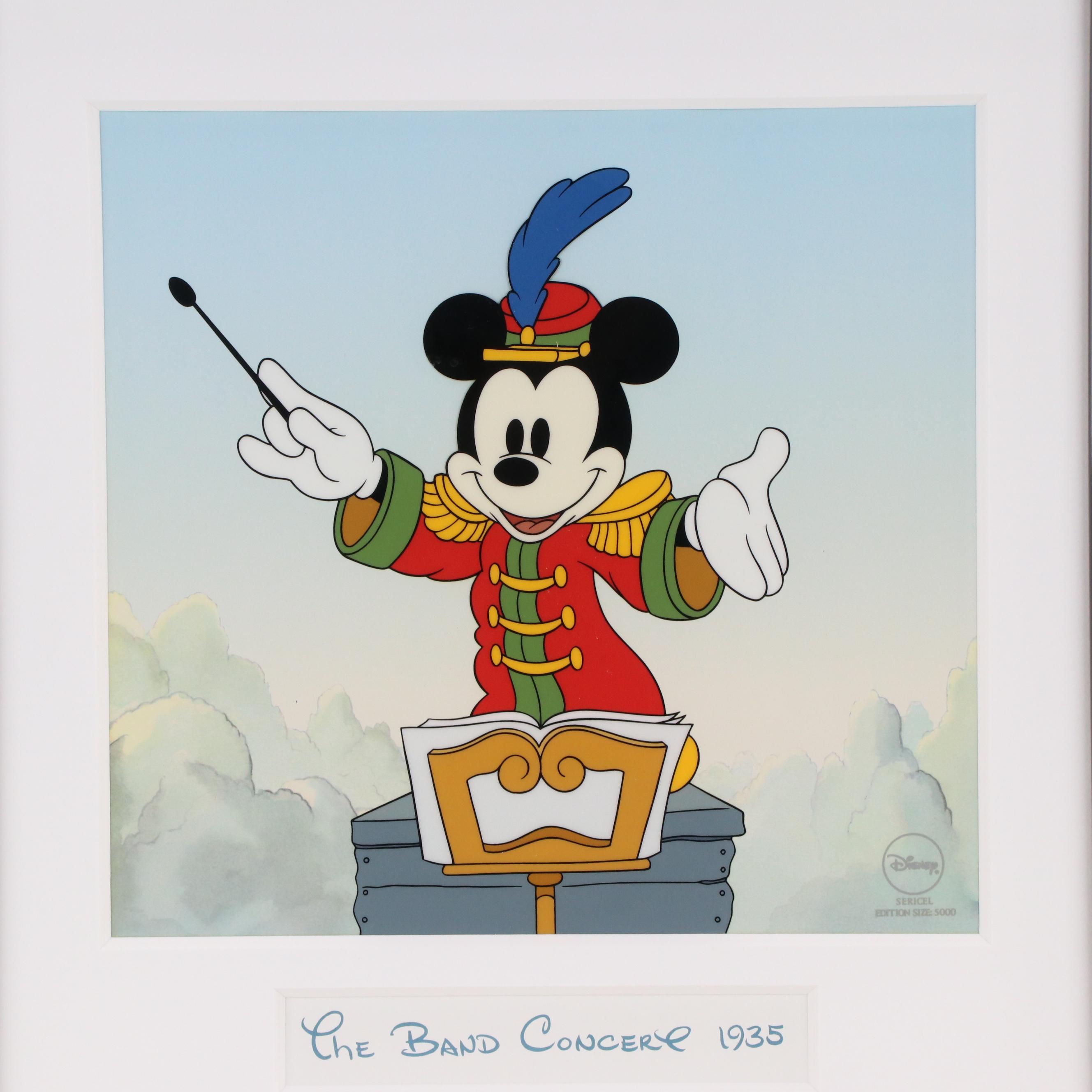Disney Sericel "Bandleader Mickey," 1998