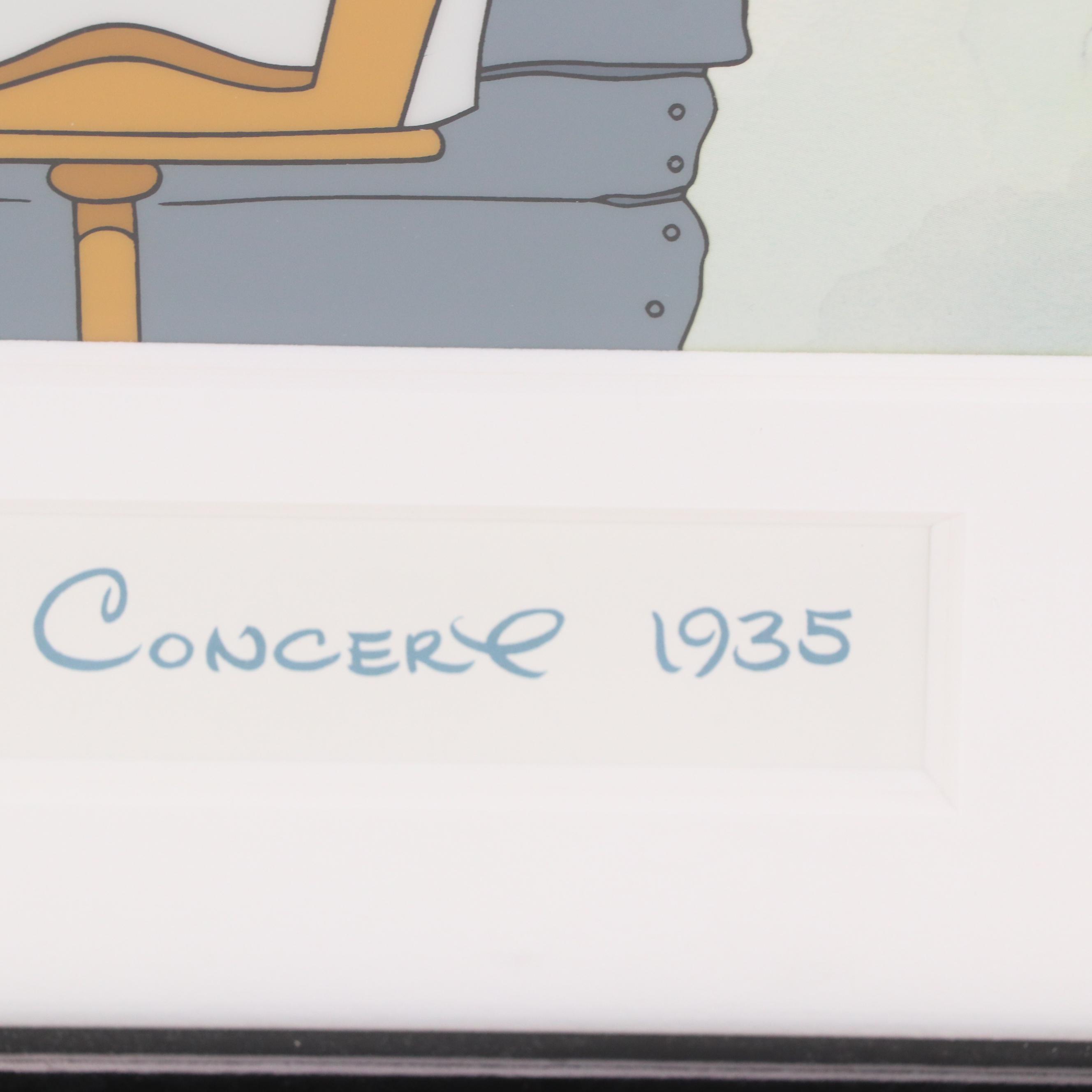 Disney Sericel "Bandleader Mickey," 1998