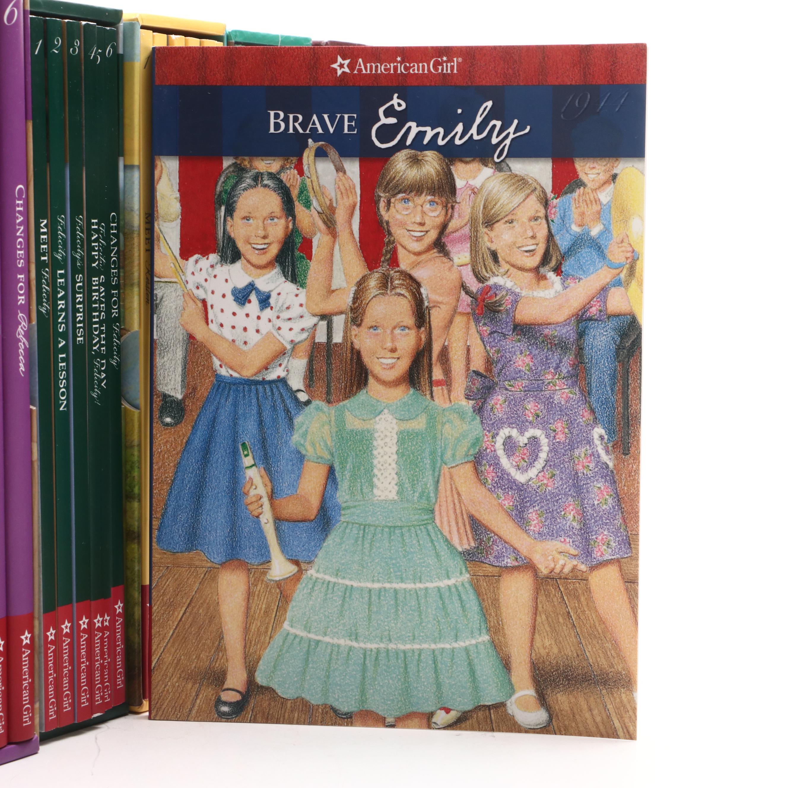 "American Girl" Book Box Sets Including Rebecca, Felicity, and Kirsten