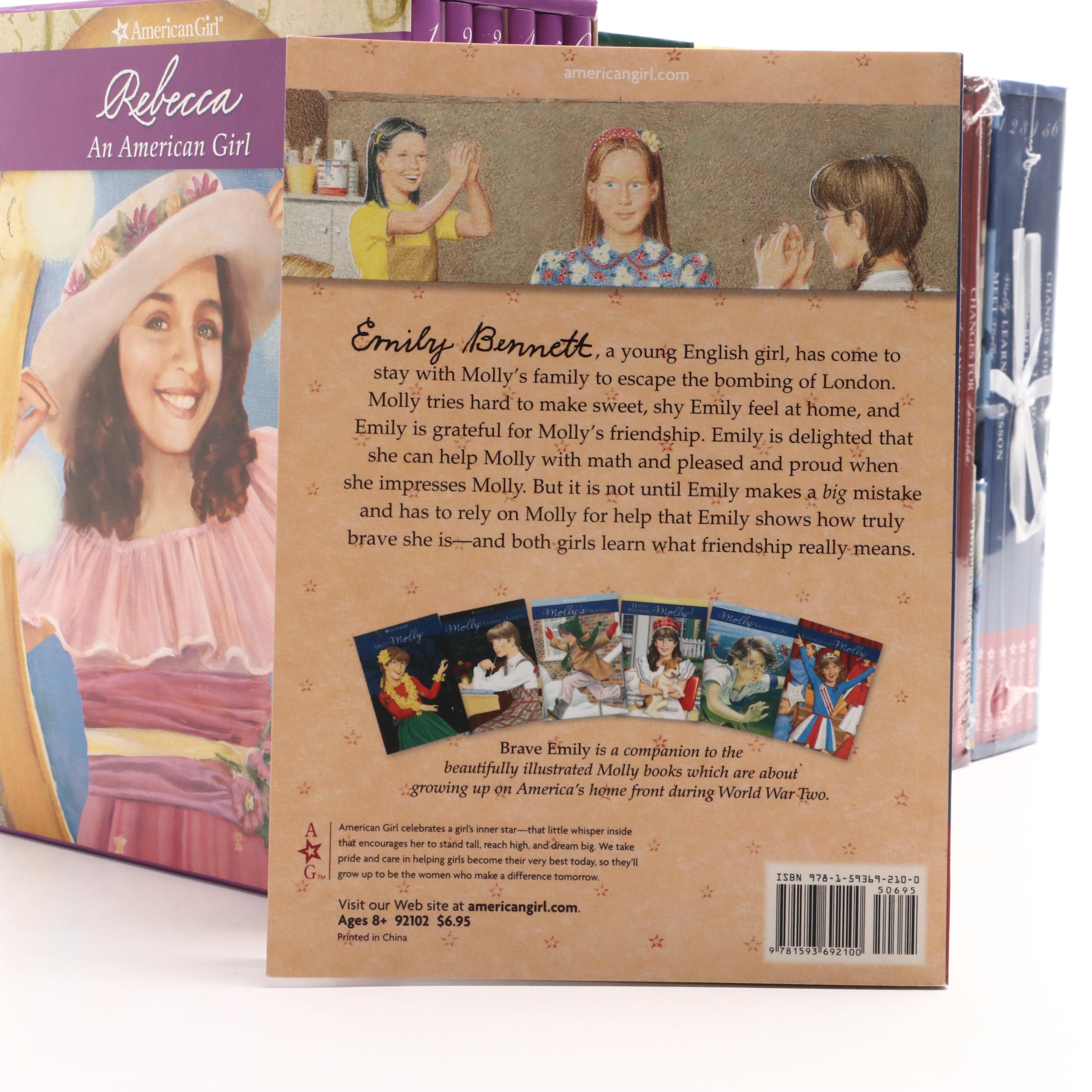 "American Girl" Book Box Sets Including Rebecca, Felicity, and Kirsten