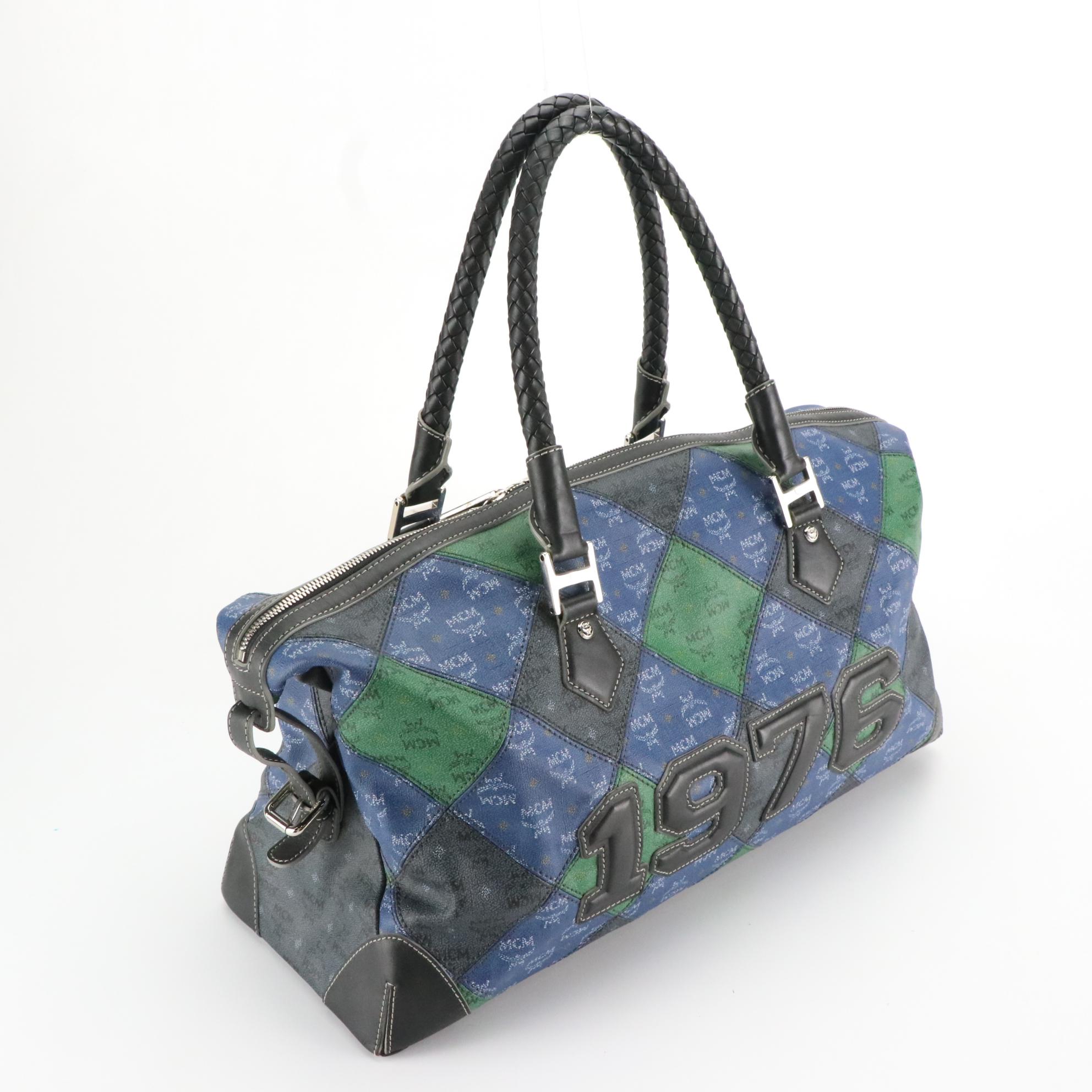 STEAMER BAG 26 IN BROWN MONOGRAM MACASSAR CANVAS main image 0